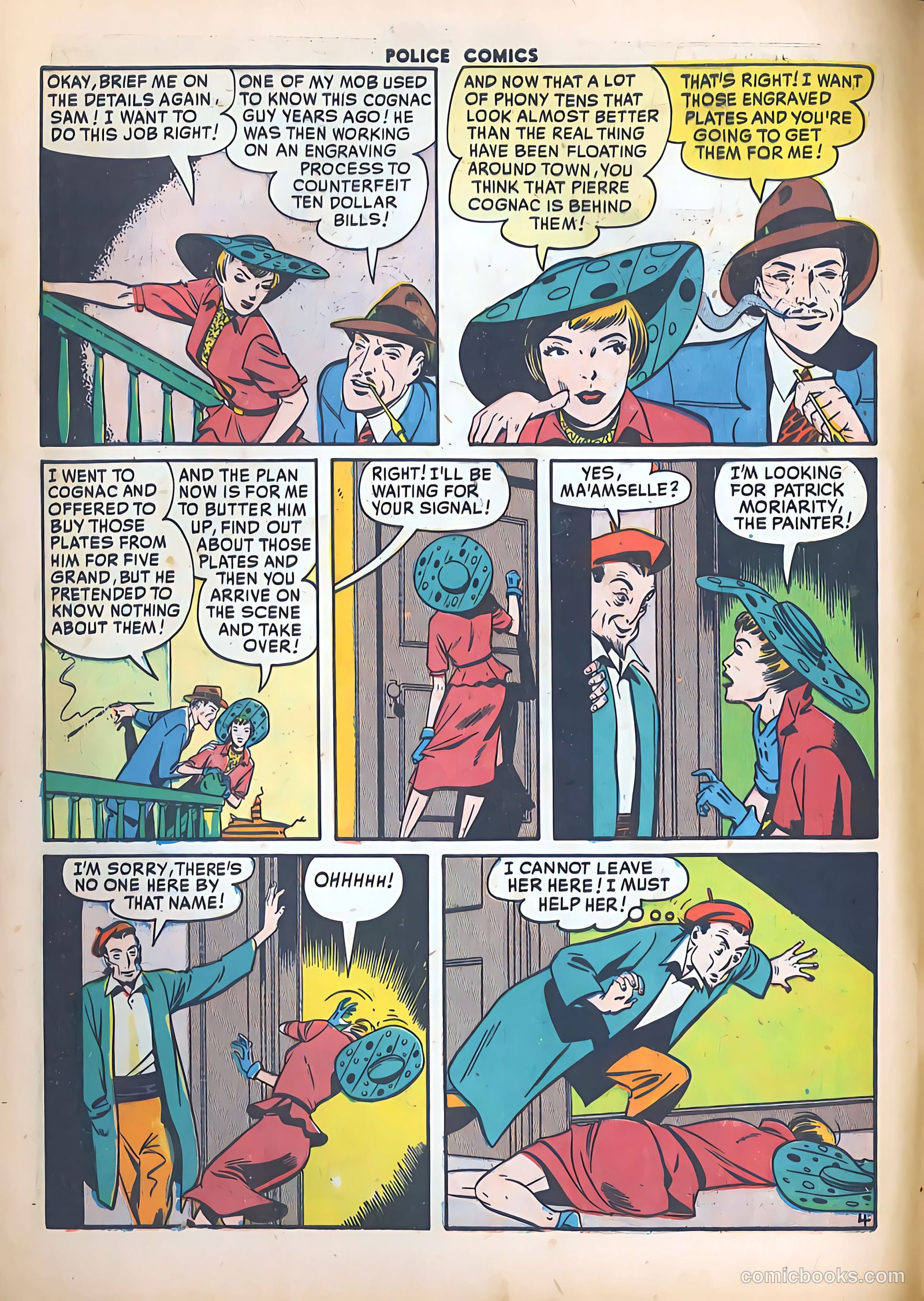 Police Comics #102 (1950) — page 6 of 46