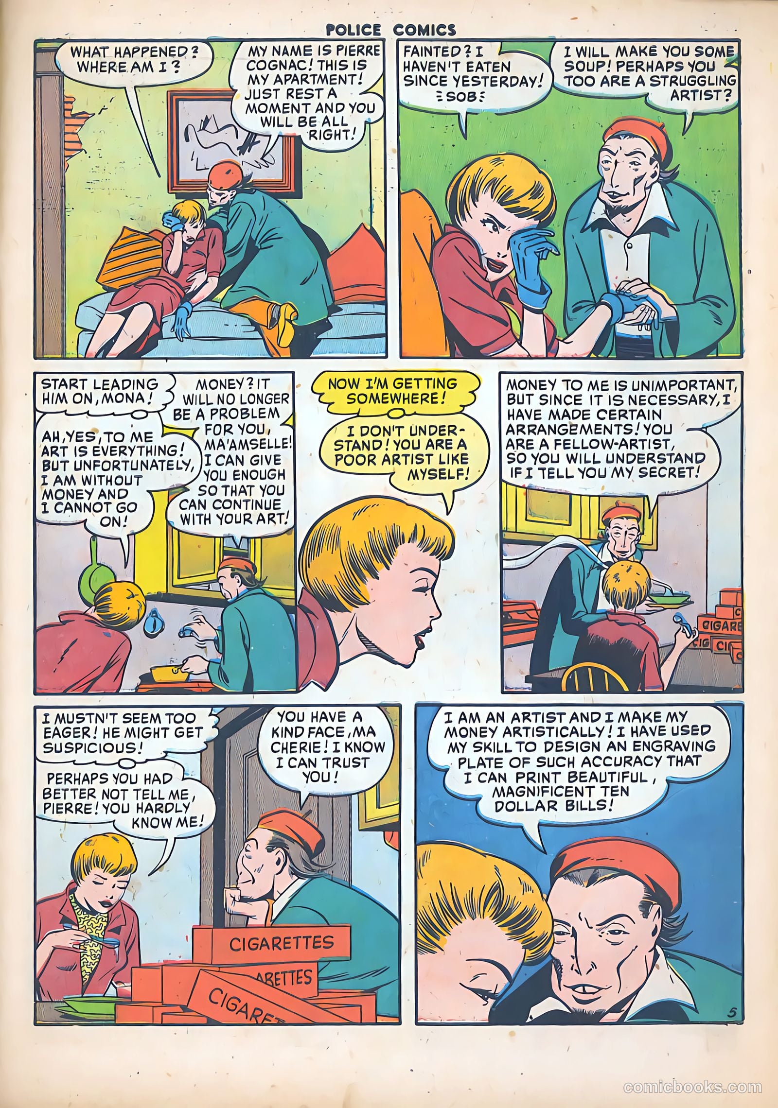 Police Comics #102 (1950) — page 7 of 46