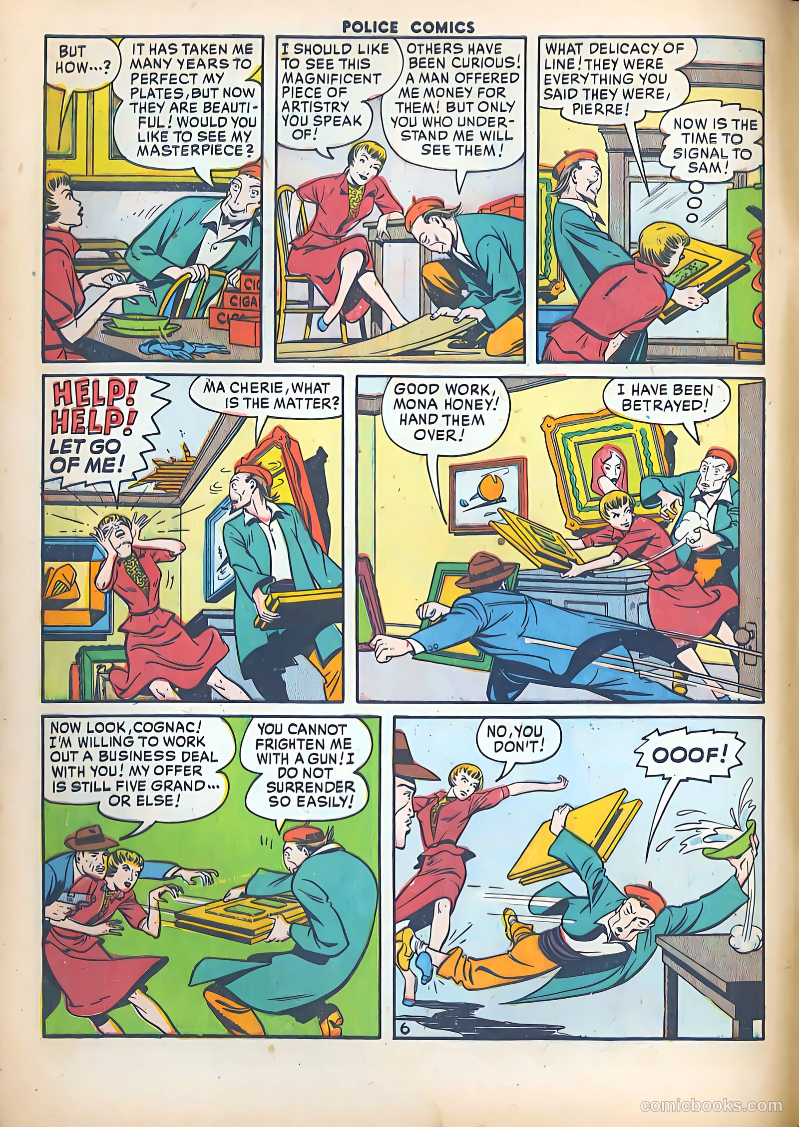 Police Comics #102 (1950) — page 8 of 46