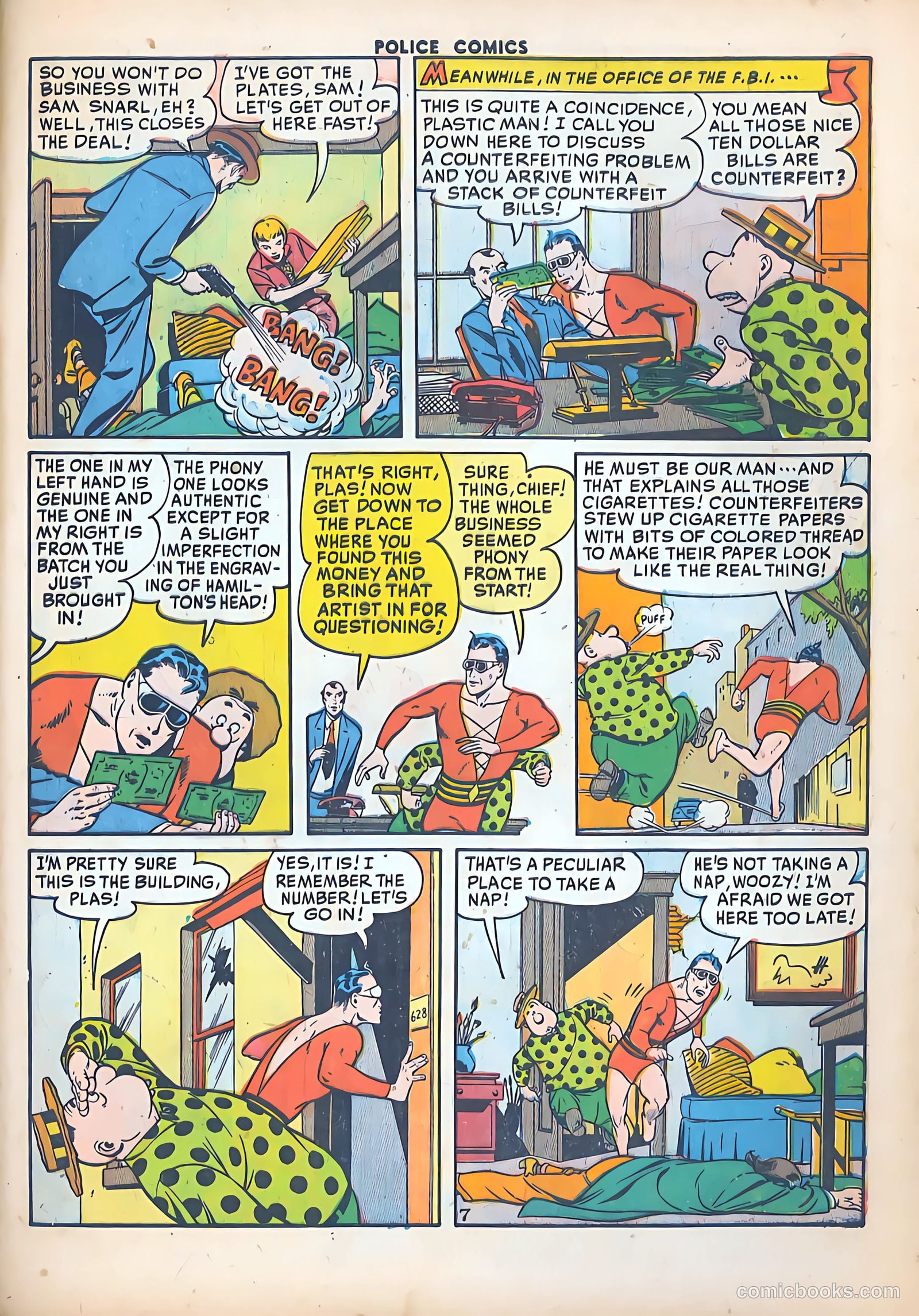 Police Comics #102 (1950) — page 9 of 46