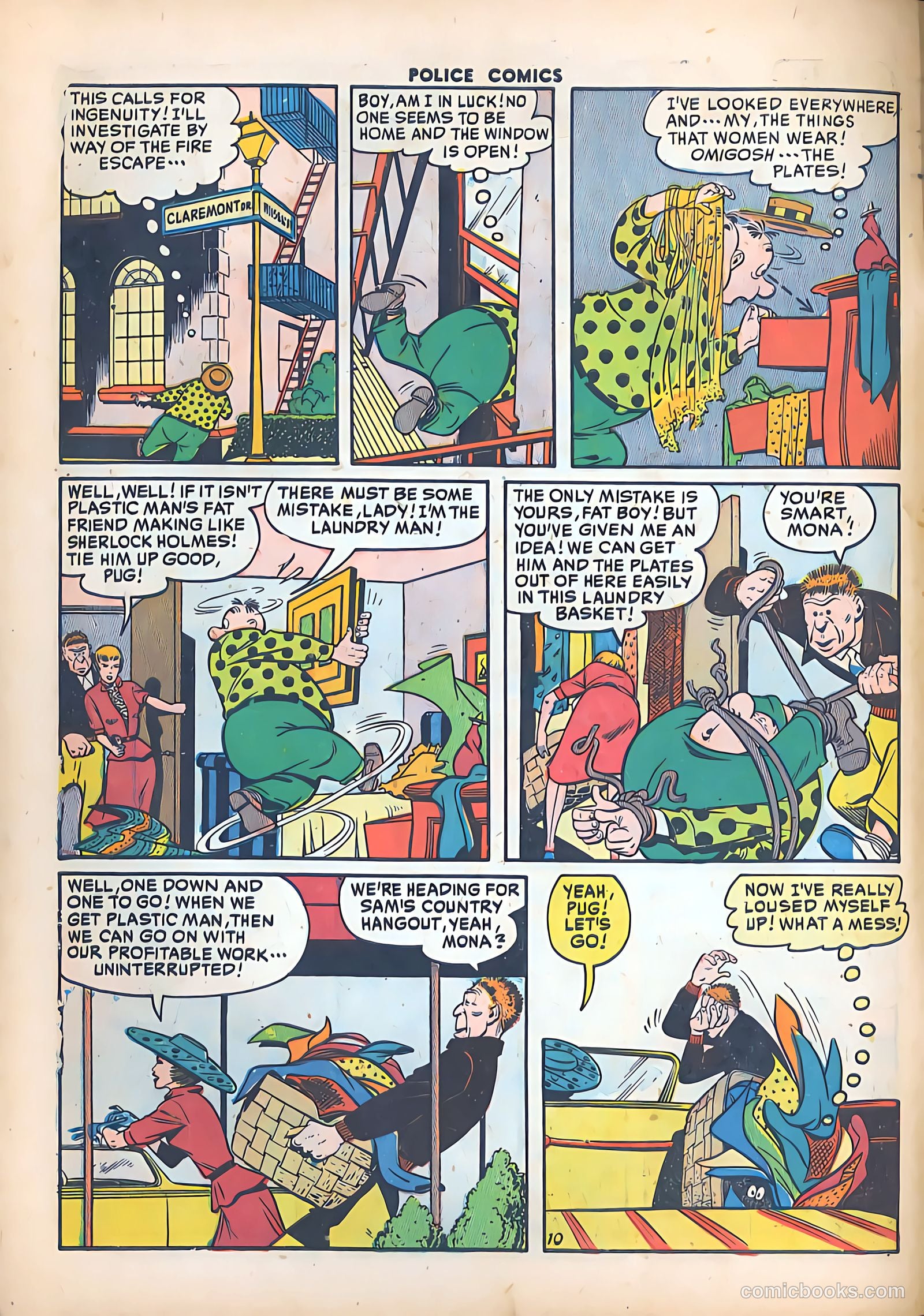 Police Comics #102 (1950) — page 12 of 46