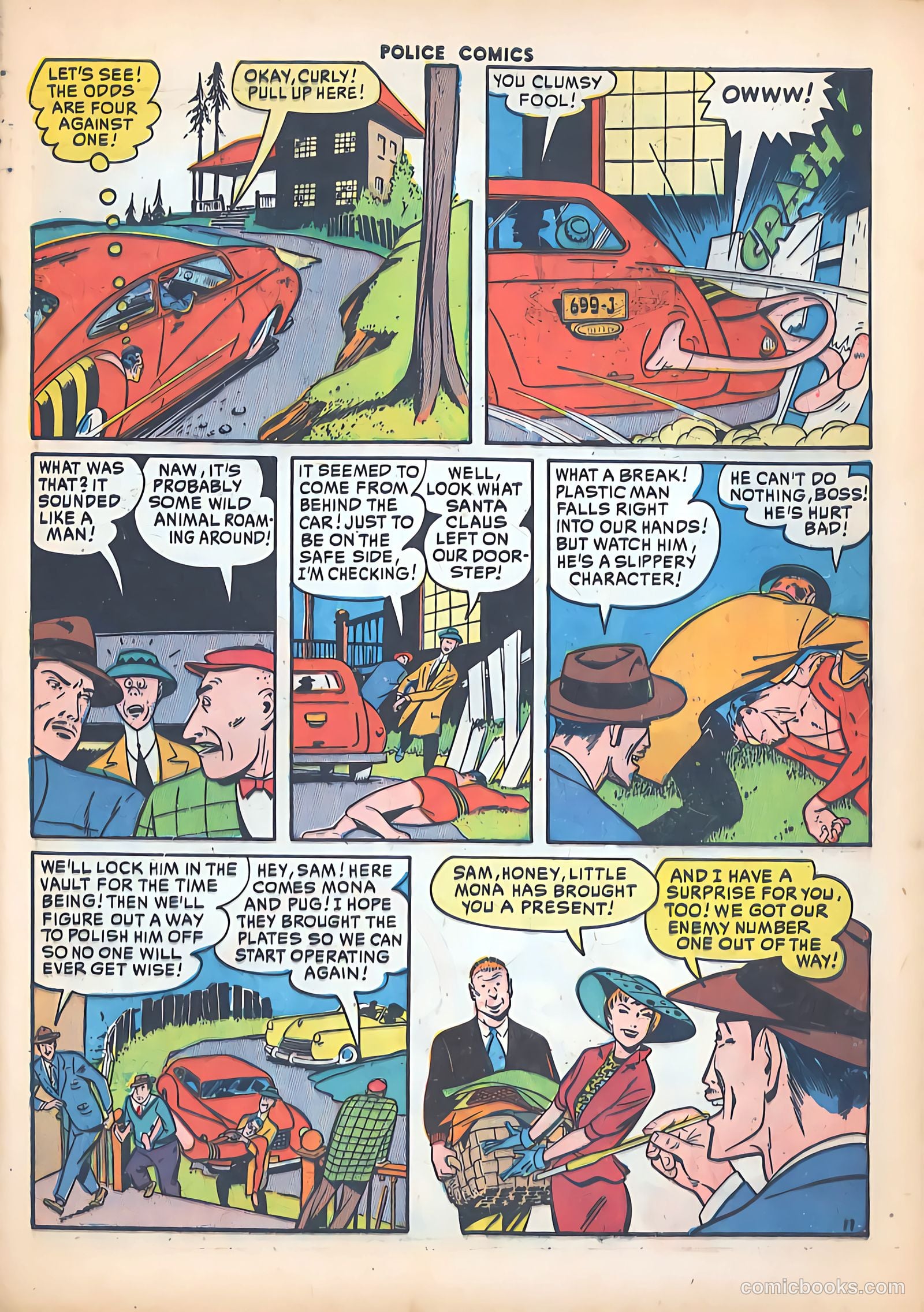 Police Comics #102 (1950) — page 13 of 46