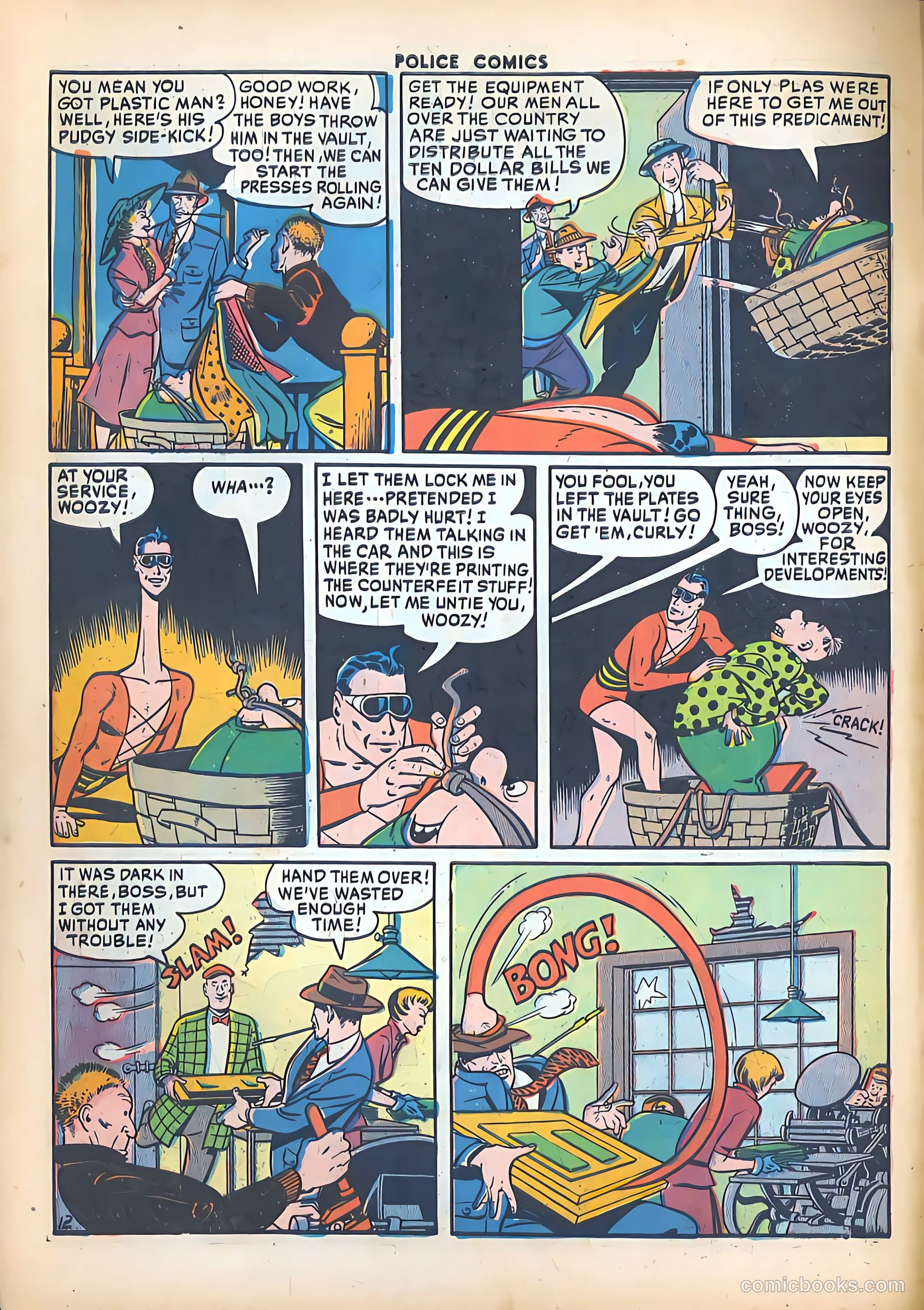 Police Comics #102 (1950) — page 14 of 46