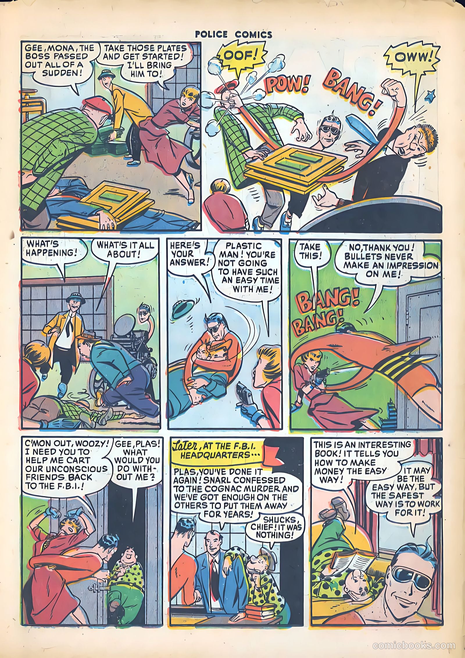 Police Comics #102 (1950) — page 15 of 46