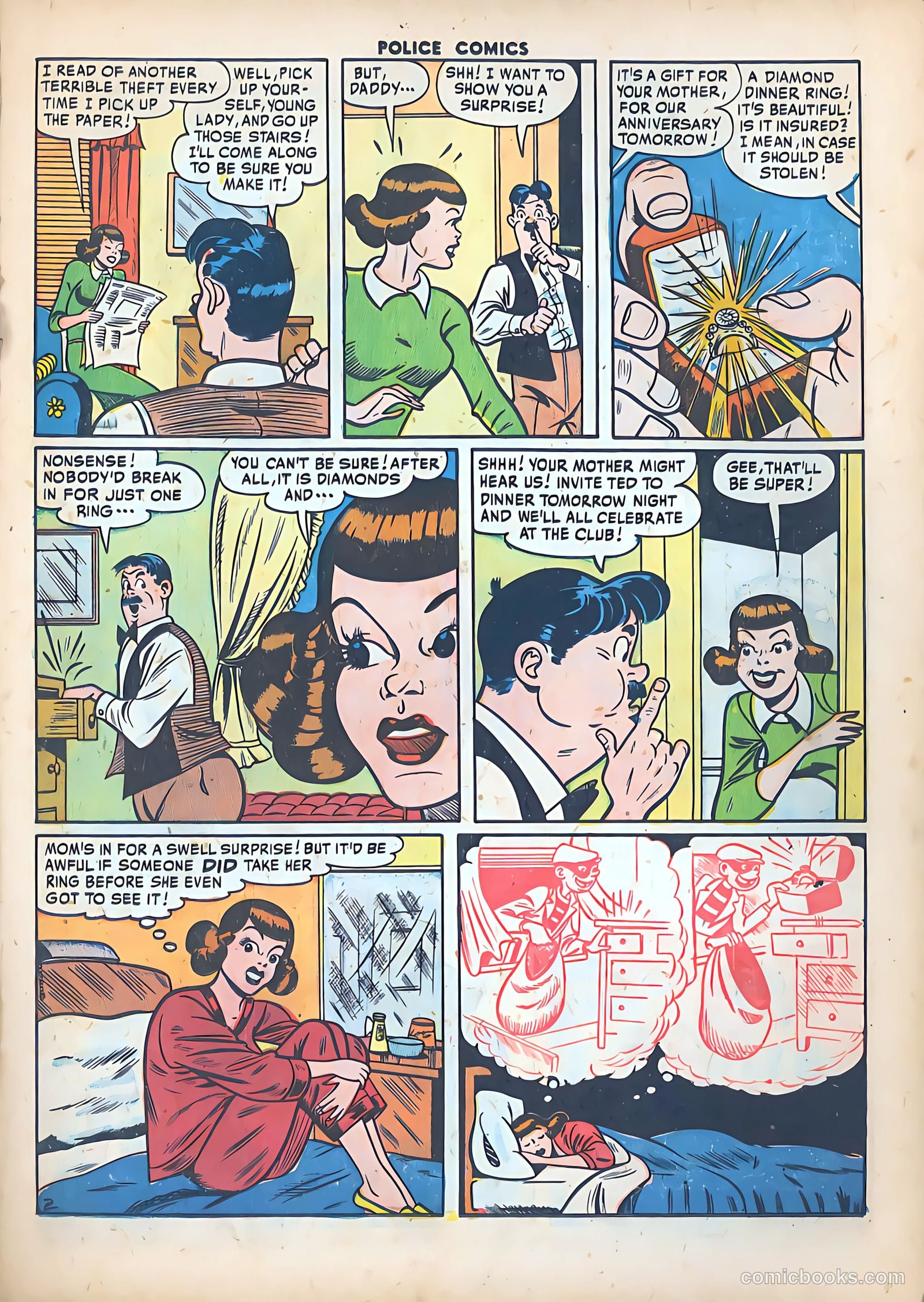 Police Comics #102 (1950) — page 17 of 46