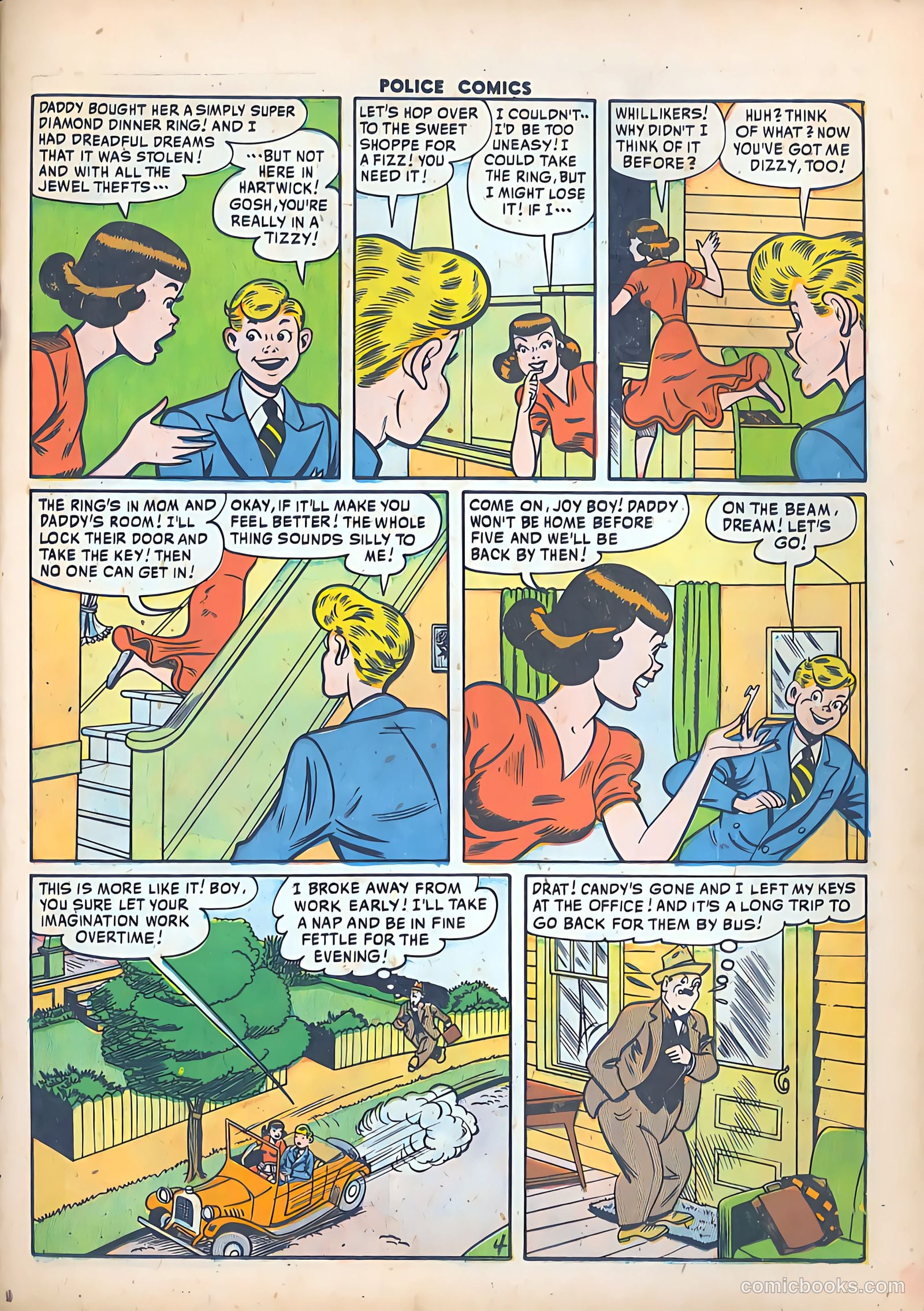 Police Comics #102 (1950) — page 19 of 46