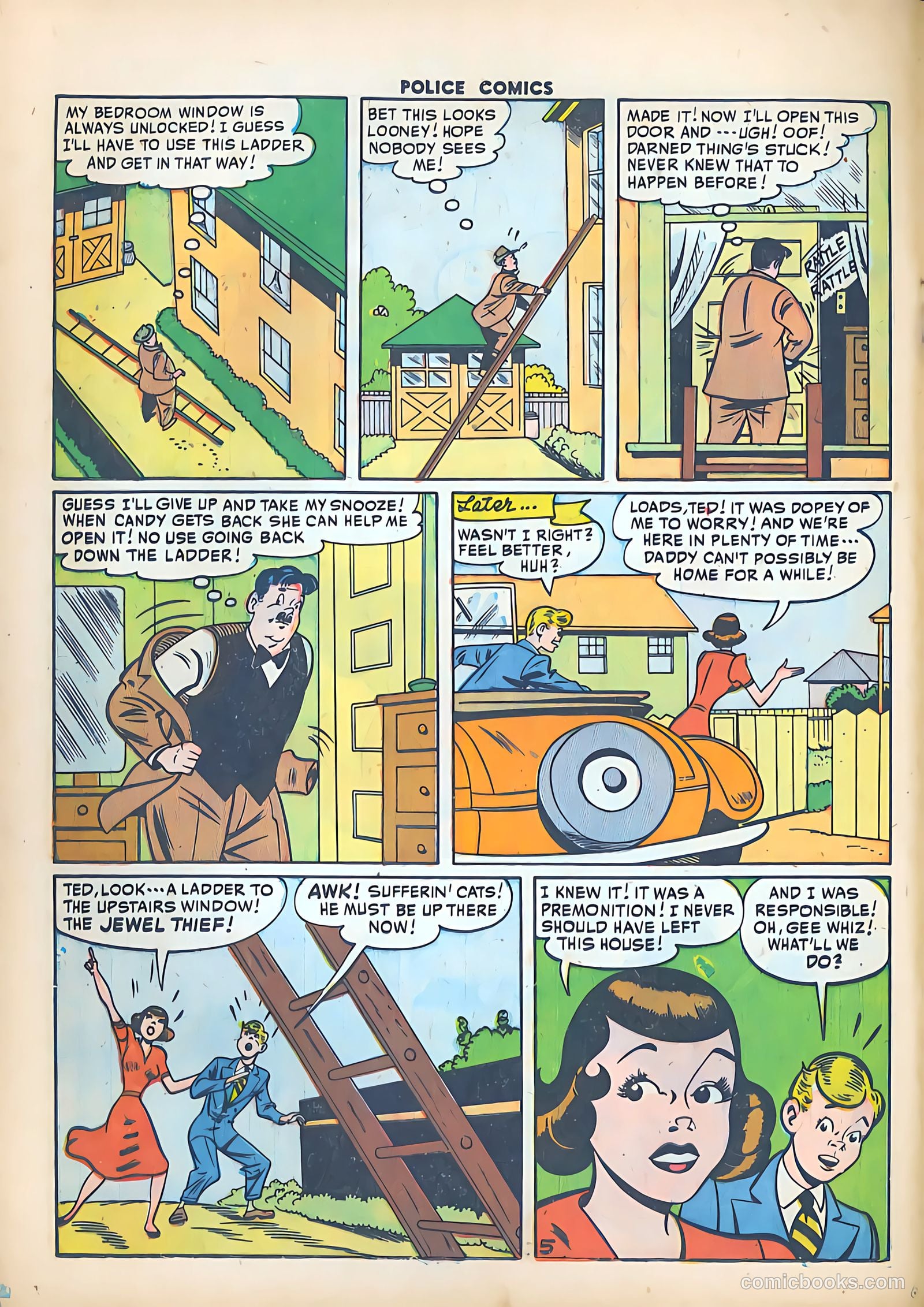 Police Comics #102 (1950) — page 20 of 46