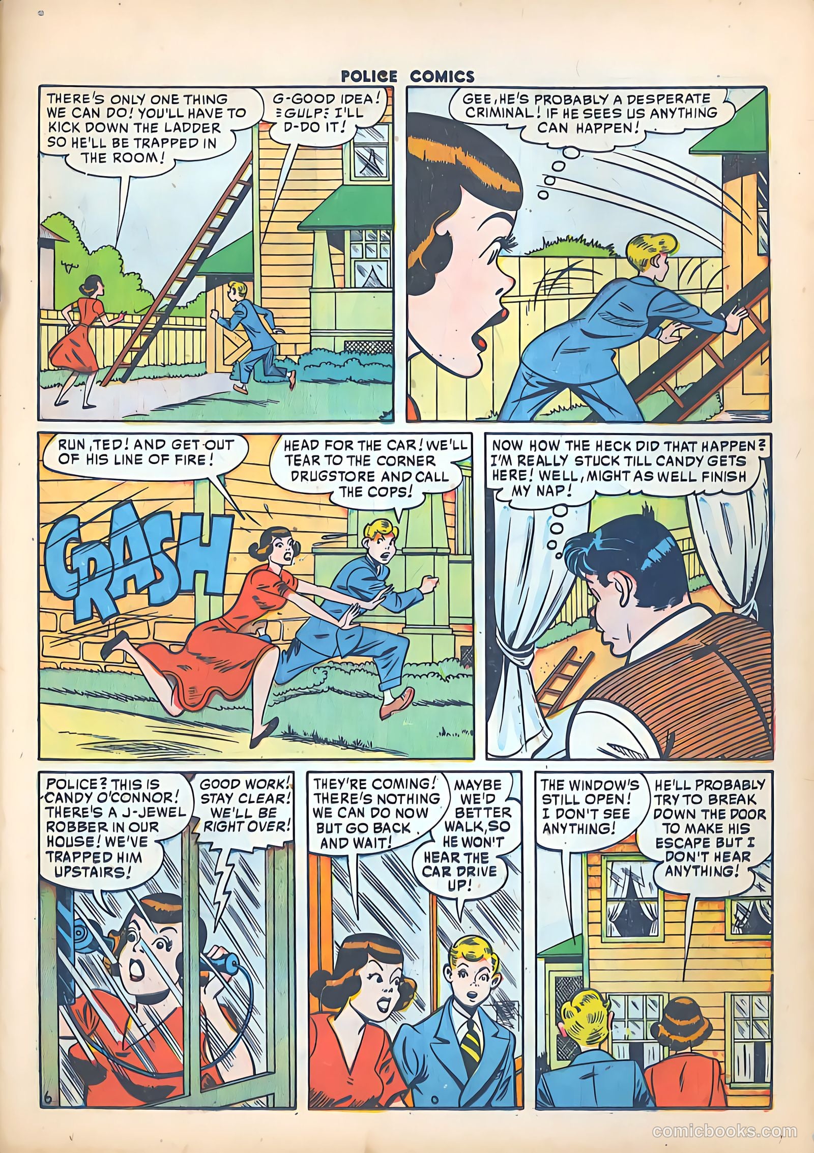 Police Comics #102 (1950) — page 21 of 46