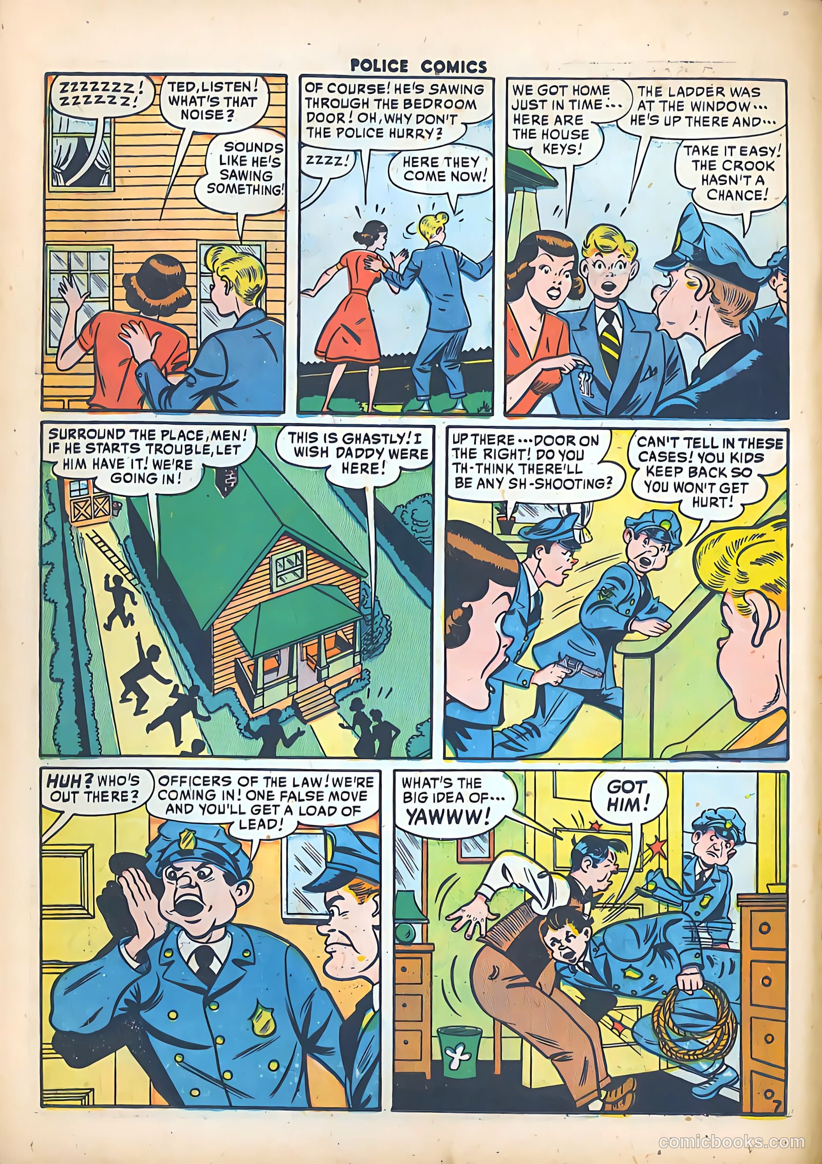 Police Comics #102 (1950) — page 22 of 46