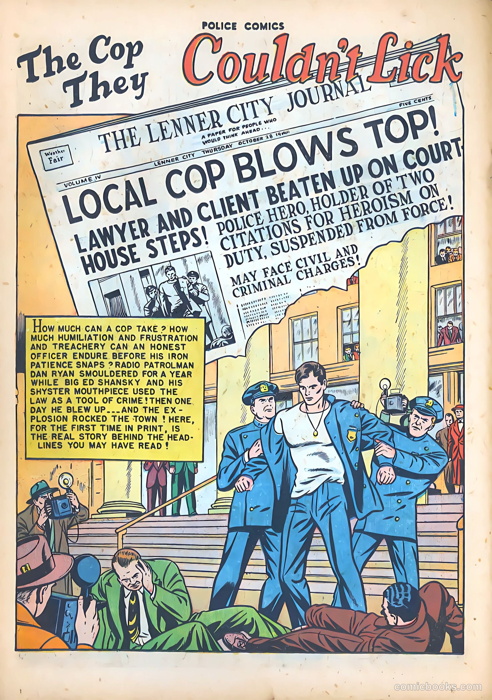 Police Comics #102 (1950) — page 24 of 46