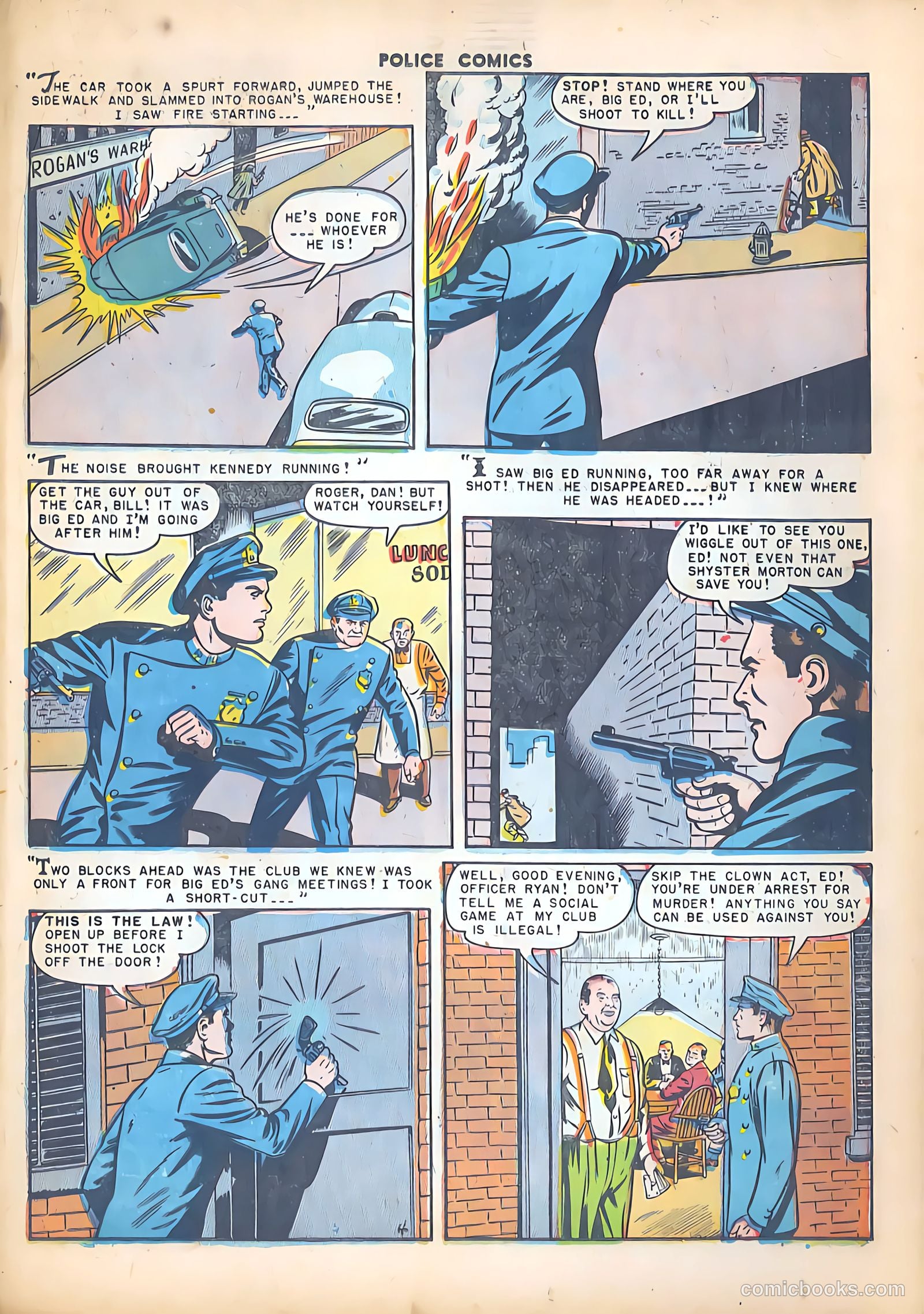 Police Comics #102 (1950) — page 27 of 46