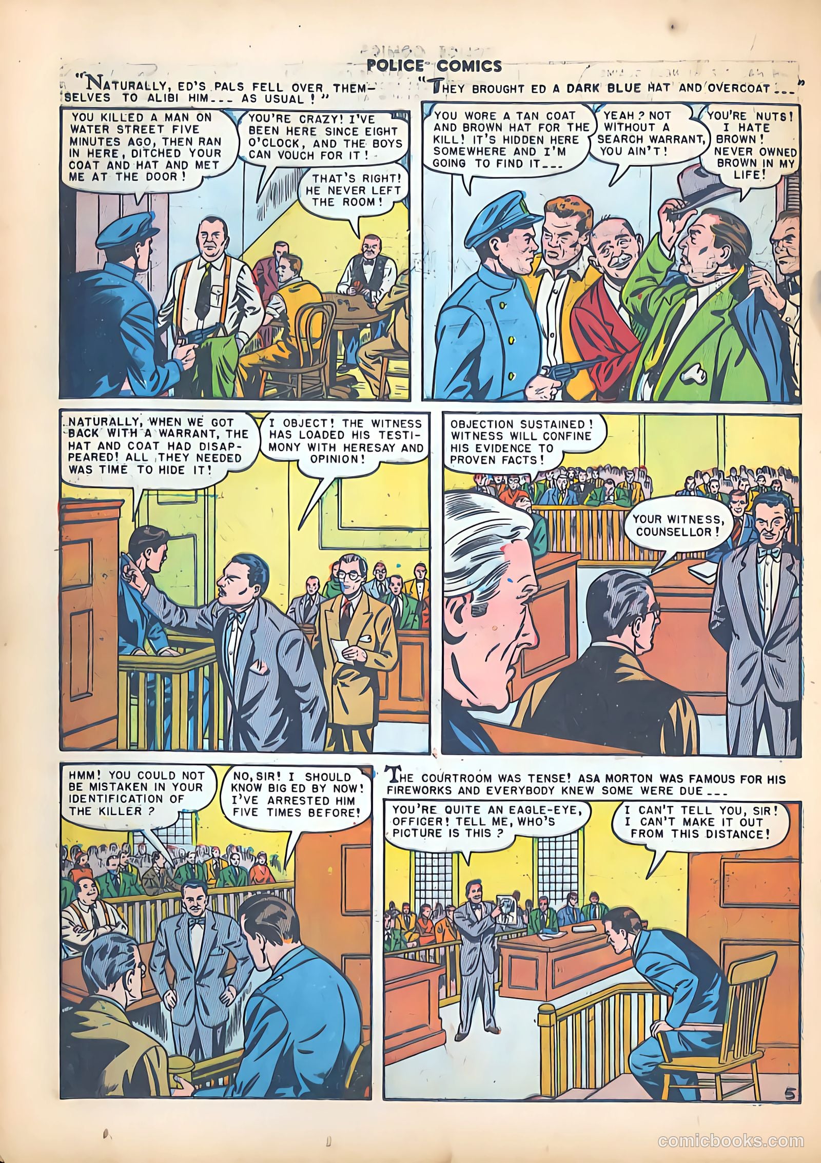 Police Comics #102 (1950) — page 28 of 46