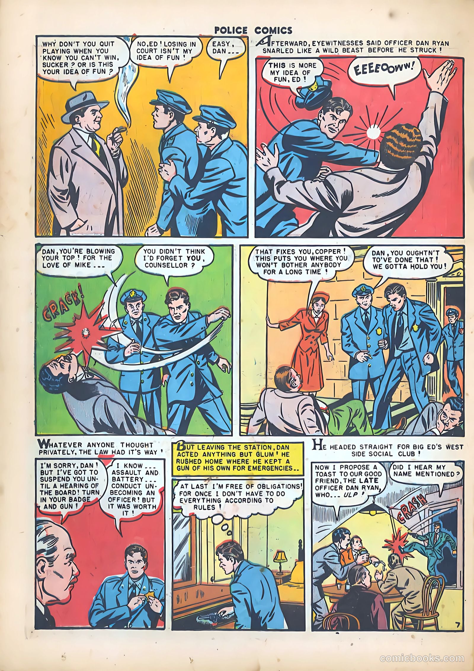 Police Comics #102 (1950) — page 30 of 46