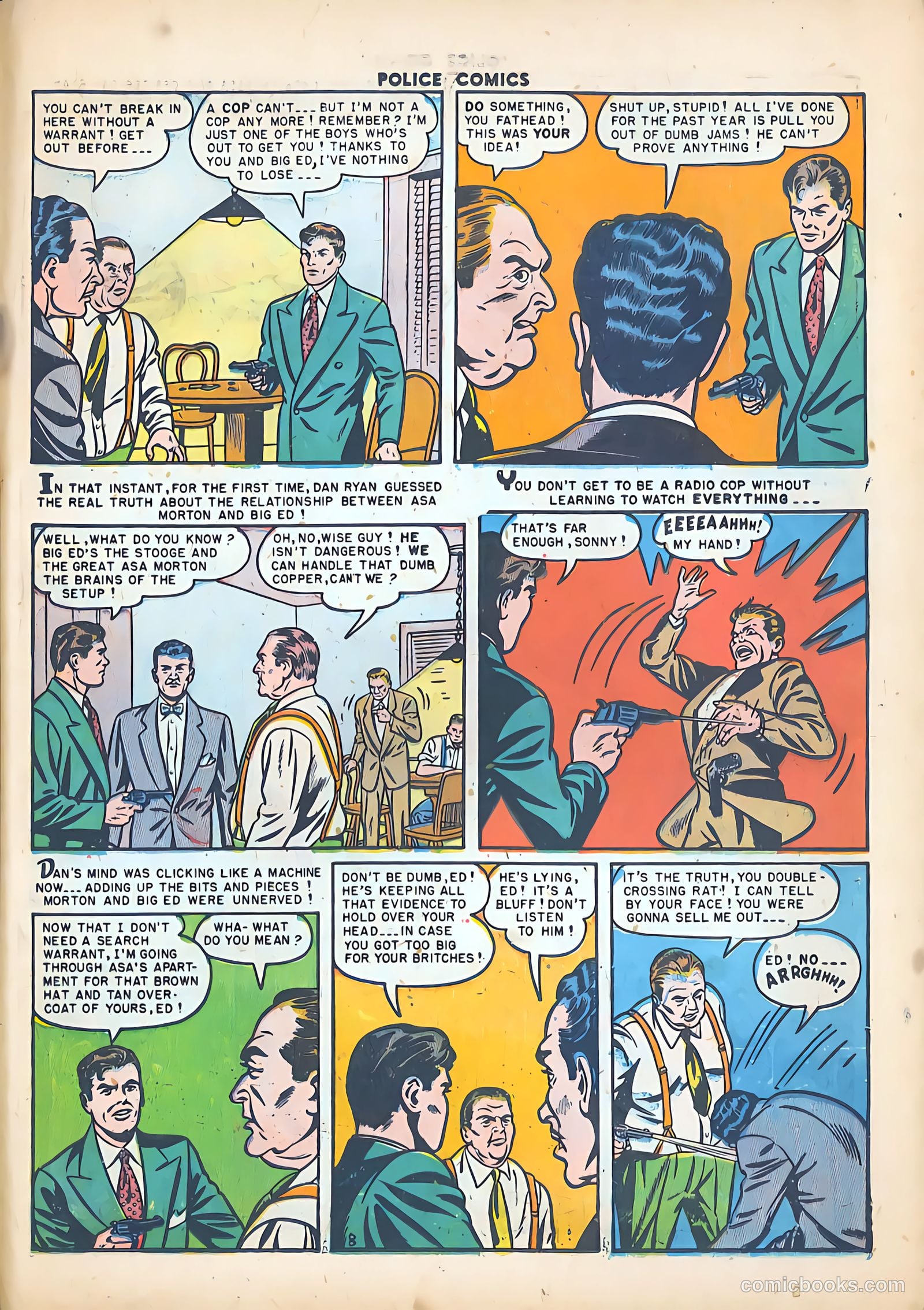 Police Comics #102 (1950) — page 31 of 46