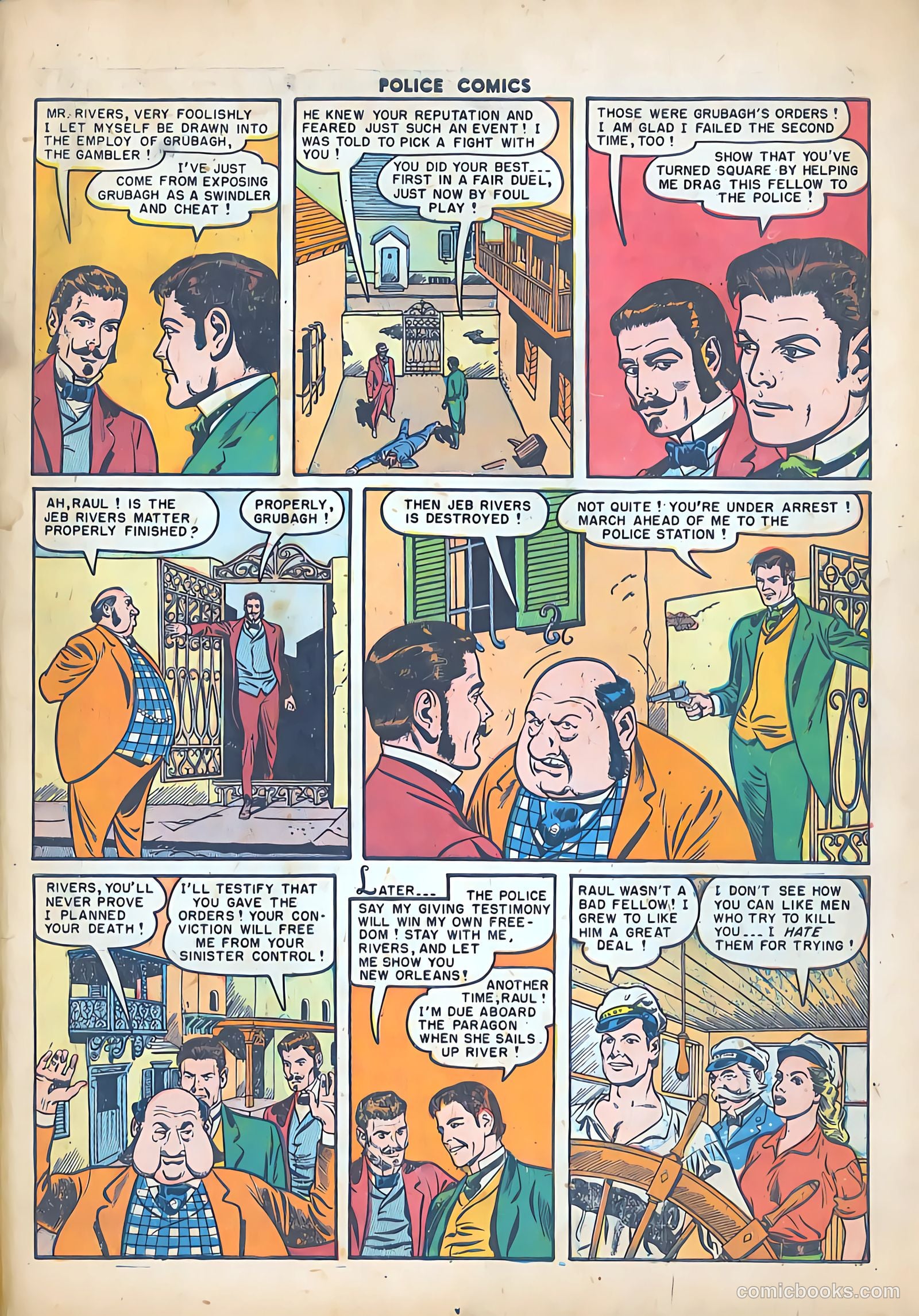 Police Comics #102 (1950) — page 35 of 46