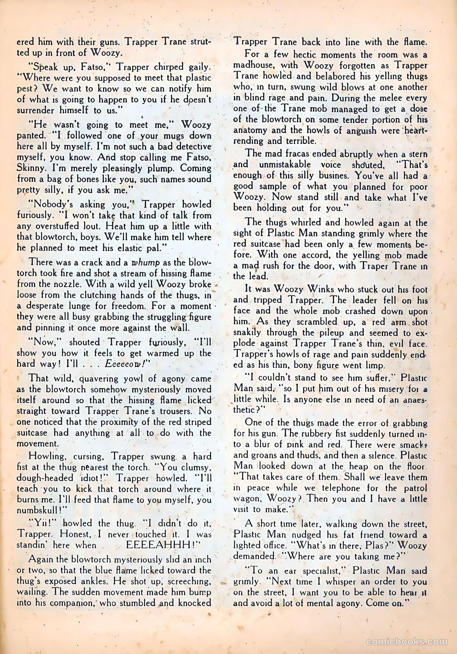 Police Comics #102 (1950) — page 37 of 46