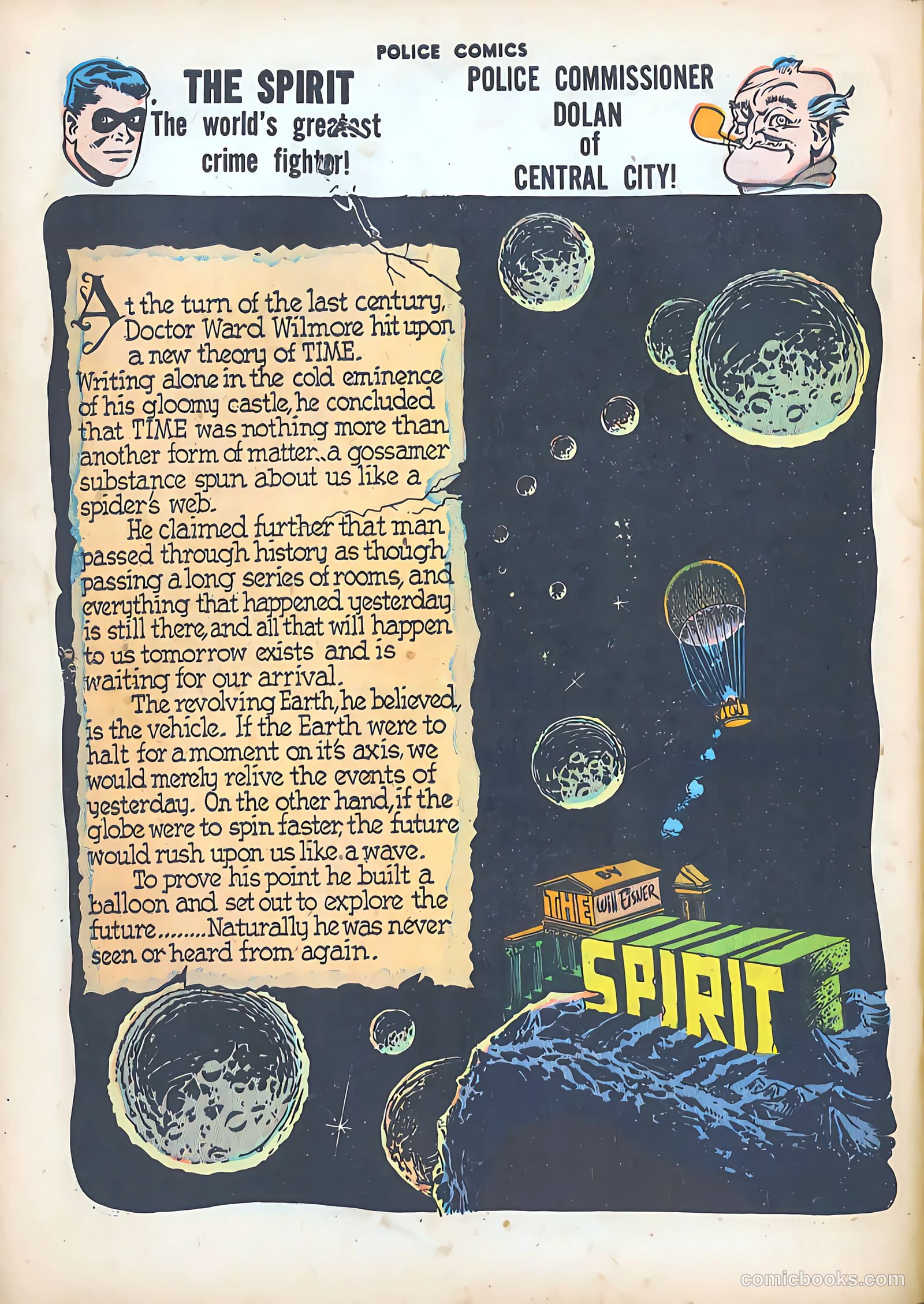 Police Comics #102 (1950) — page 38 of 46