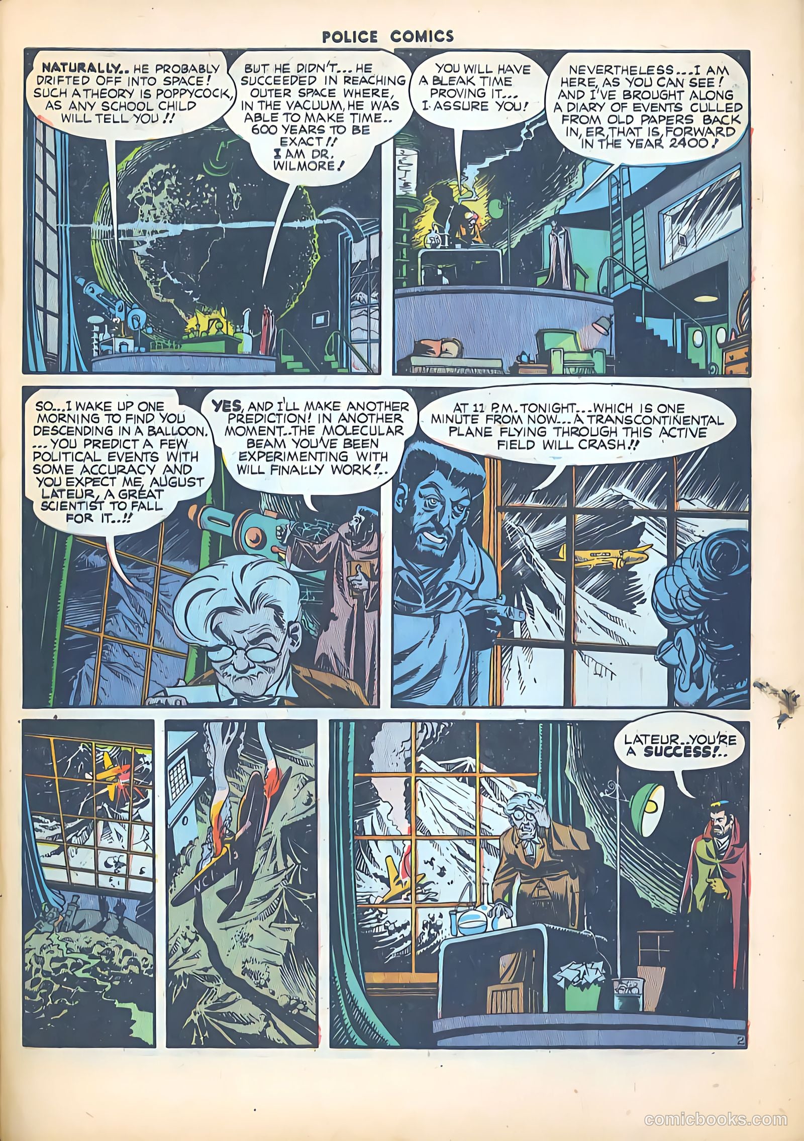 Police Comics #102 (1950) — page 39 of 46