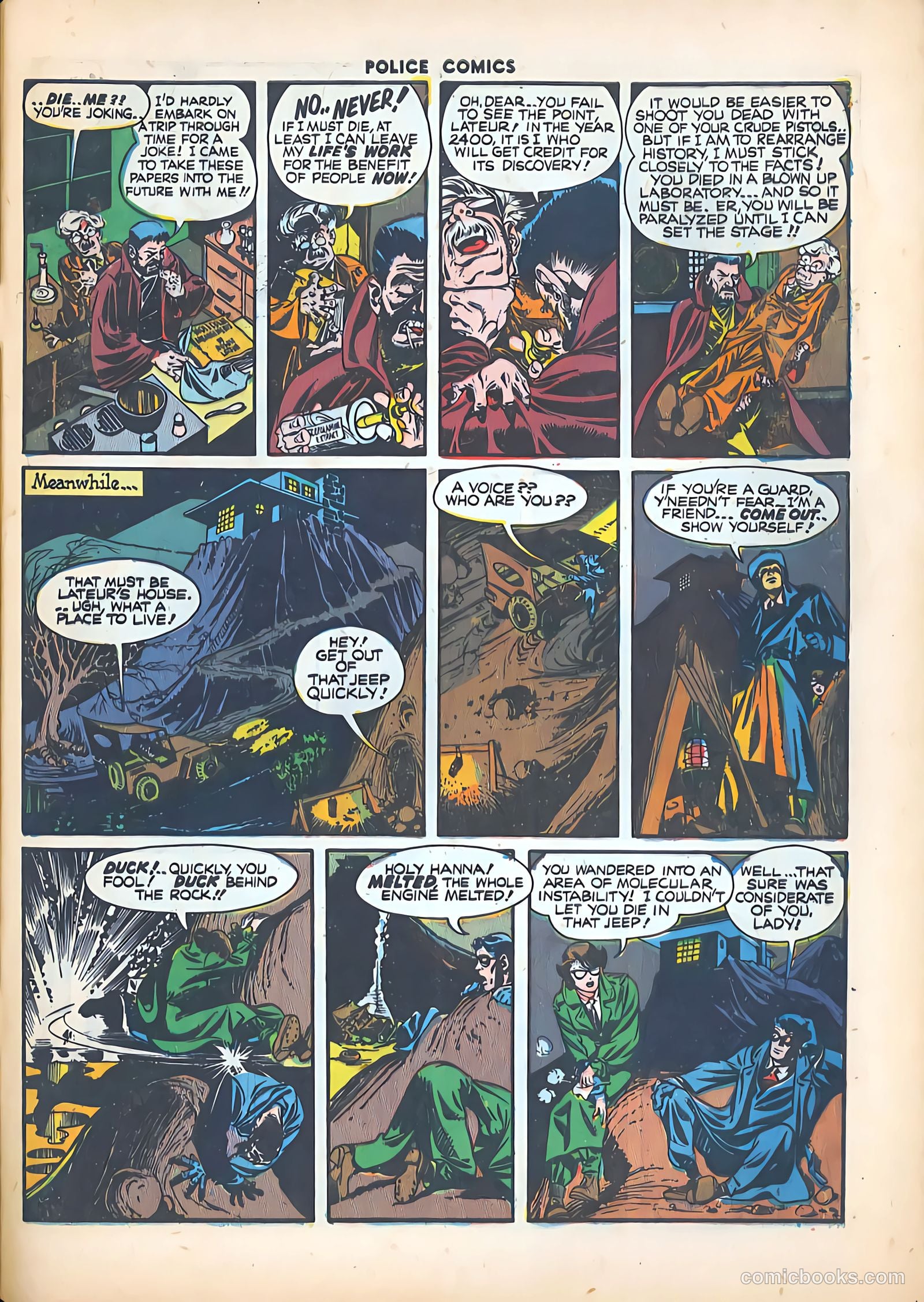 Police Comics #102 (1950) — page 41 of 46