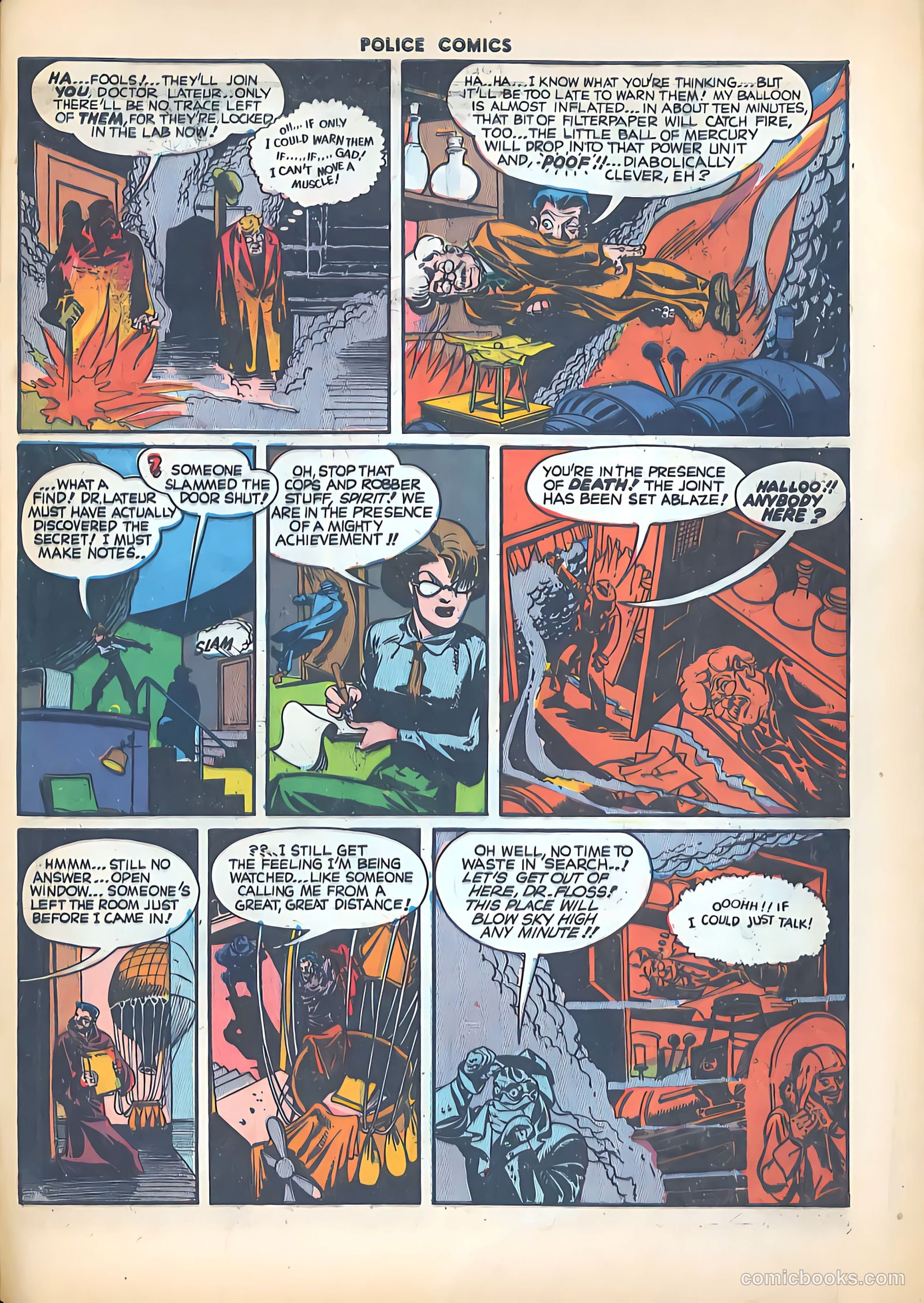 Police Comics #102 (1950) — page 43 of 46