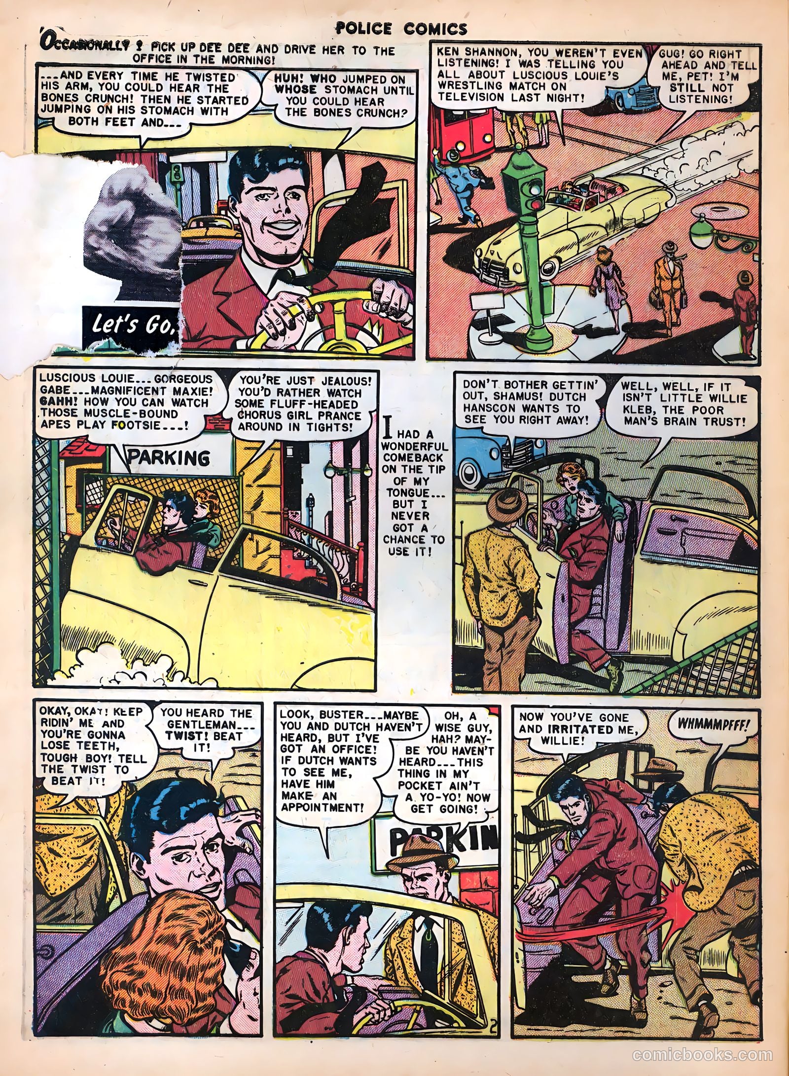 Police Comics #104 (1951) — page 4 of 53