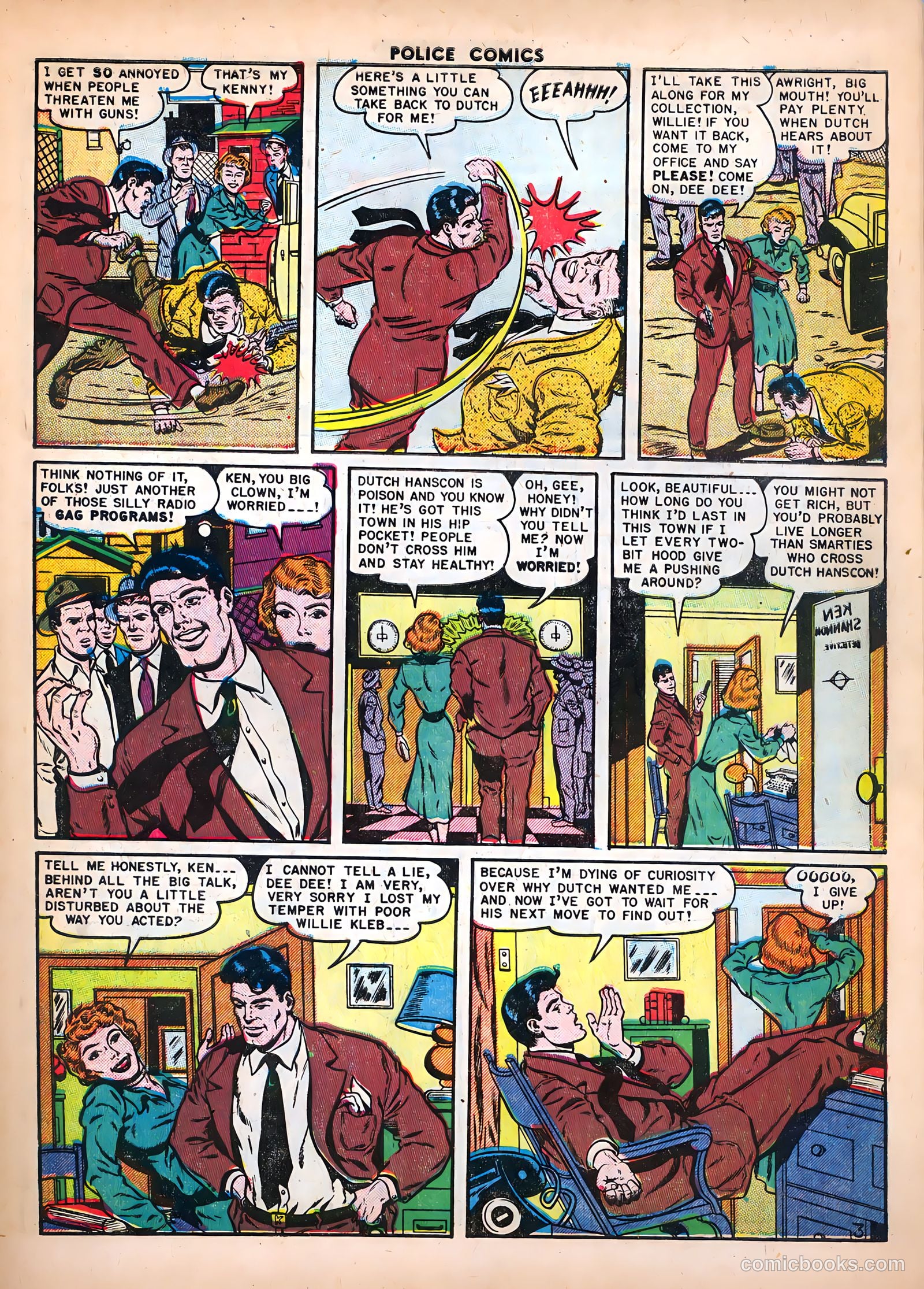 Police Comics #104 (1951) — page 5 of 53