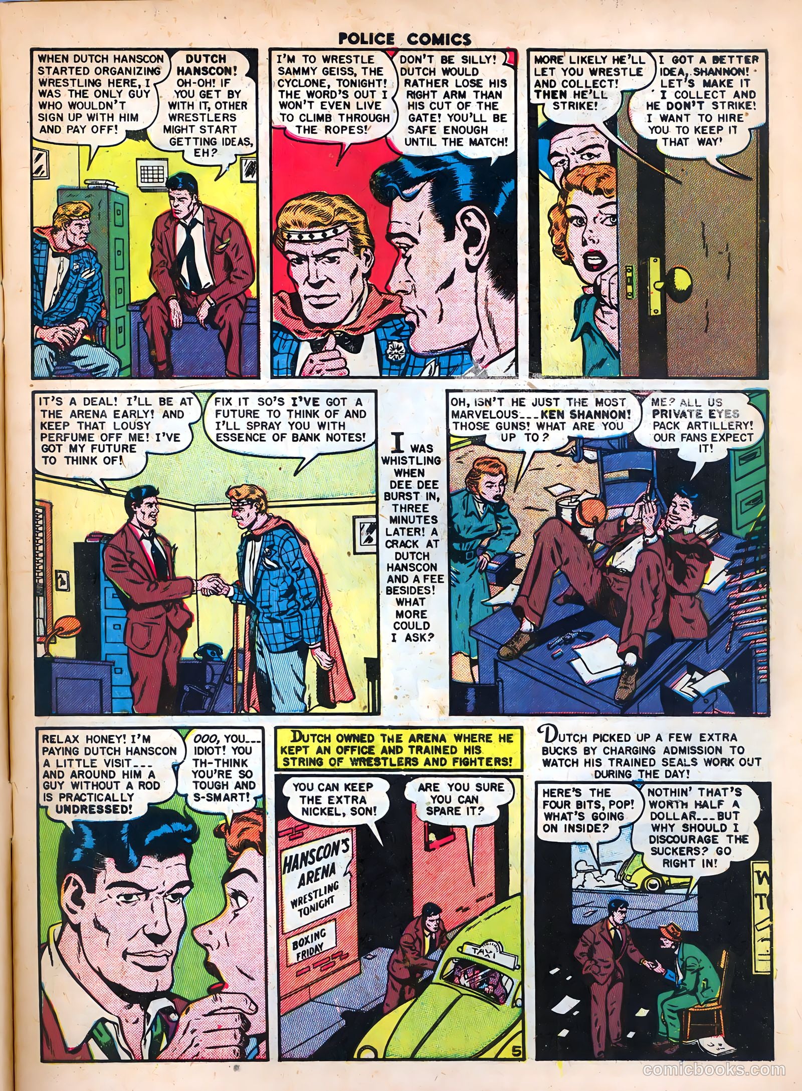 Police Comics #104 (1951) — page 7 of 53
