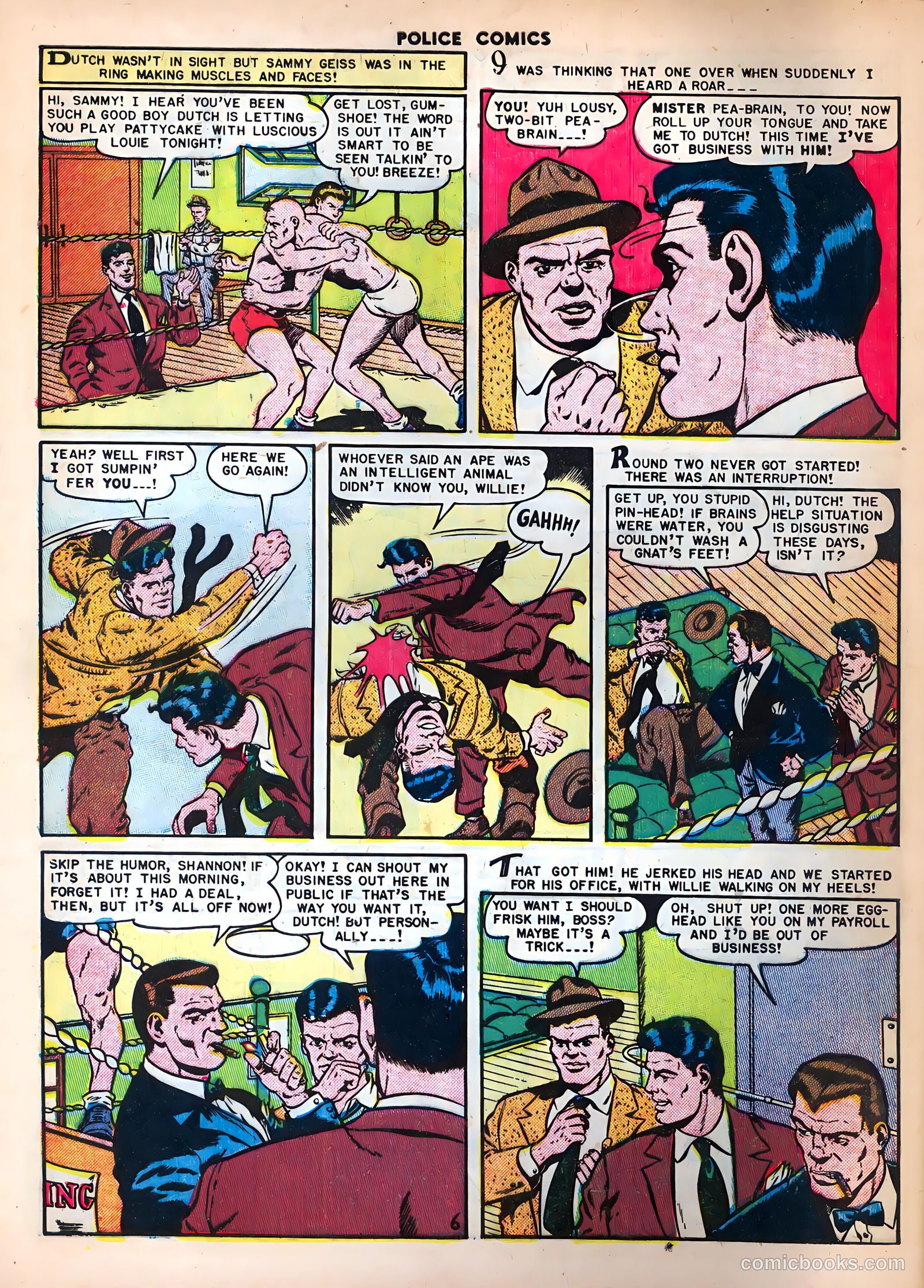Police Comics #104 (1951) — page 8 of 53