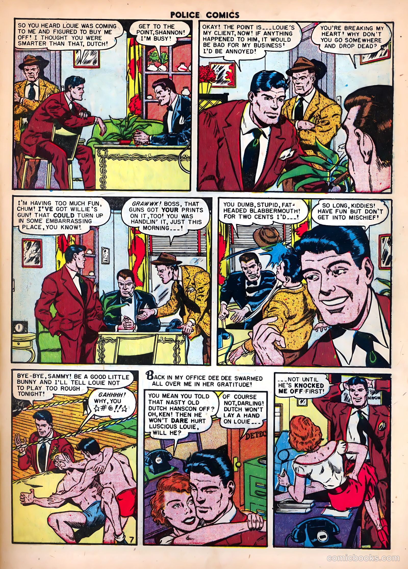 Police Comics #104 (1951) — page 9 of 53