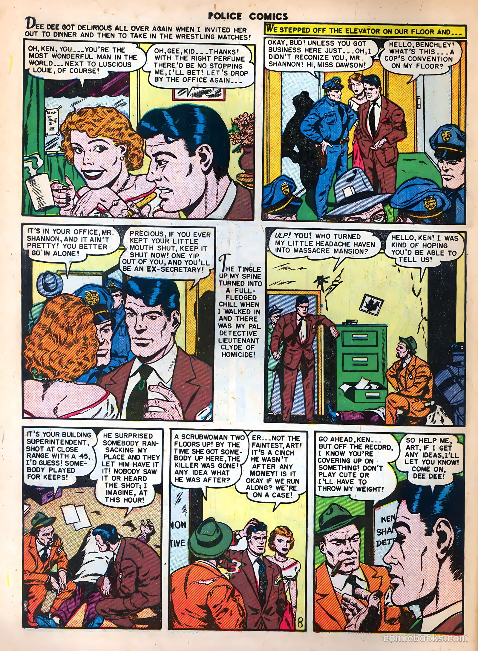 Police Comics #104 (1951) — page 10 of 53