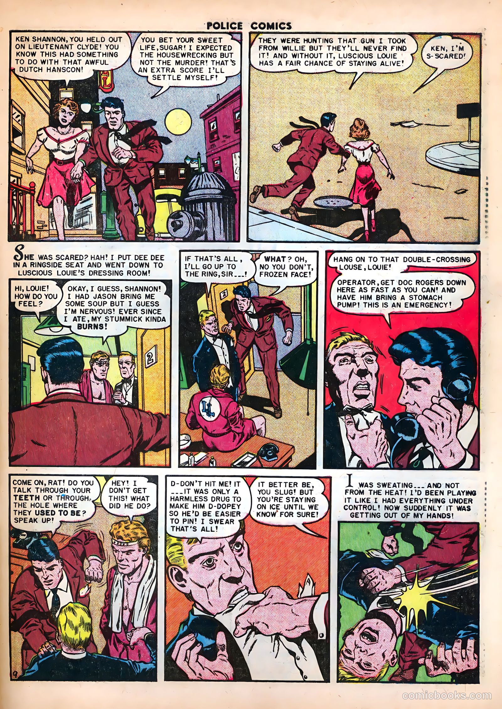 Police Comics #104 (1951) — page 11 of 53