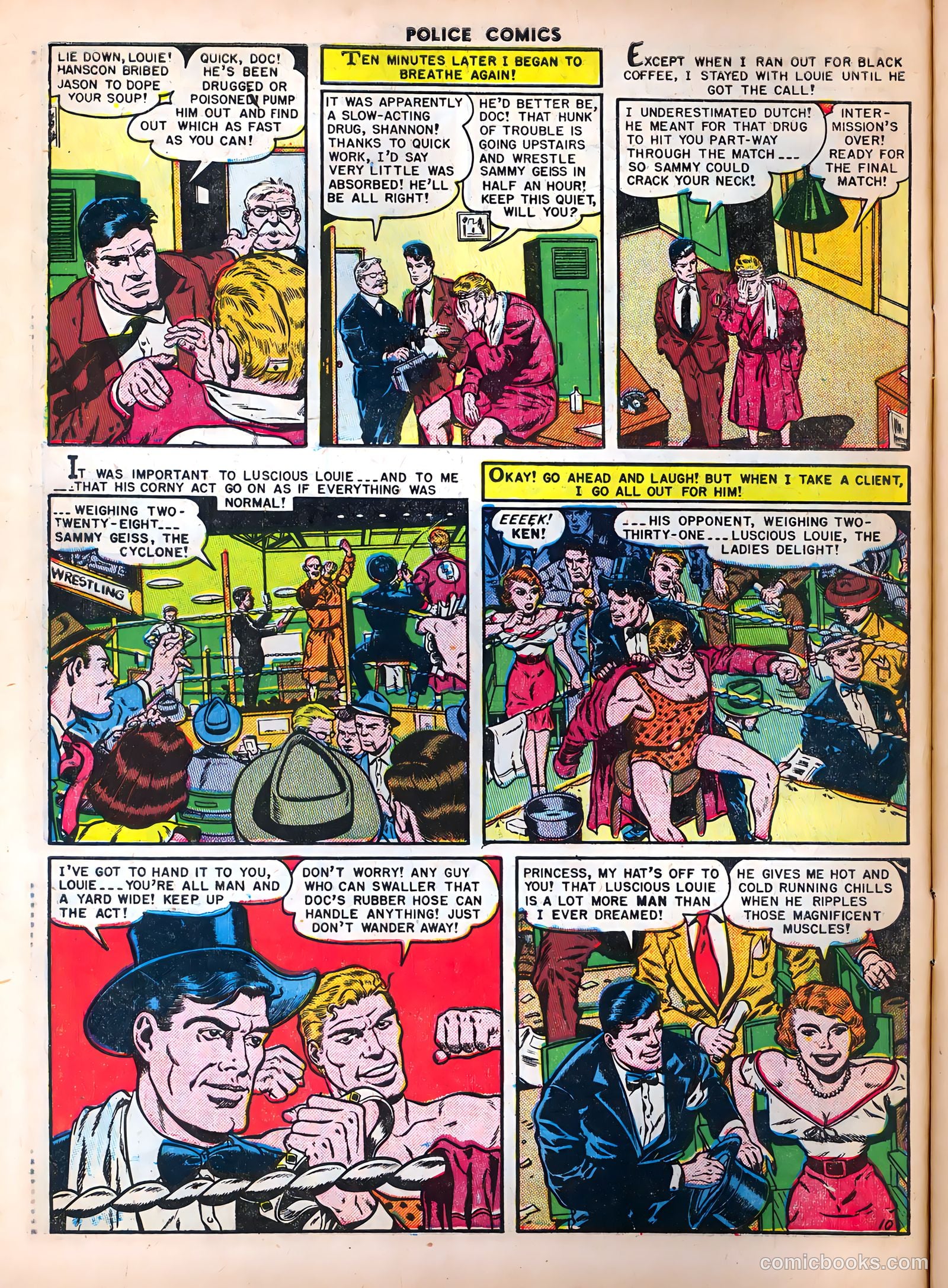Police Comics #104 (1951) — page 12 of 53