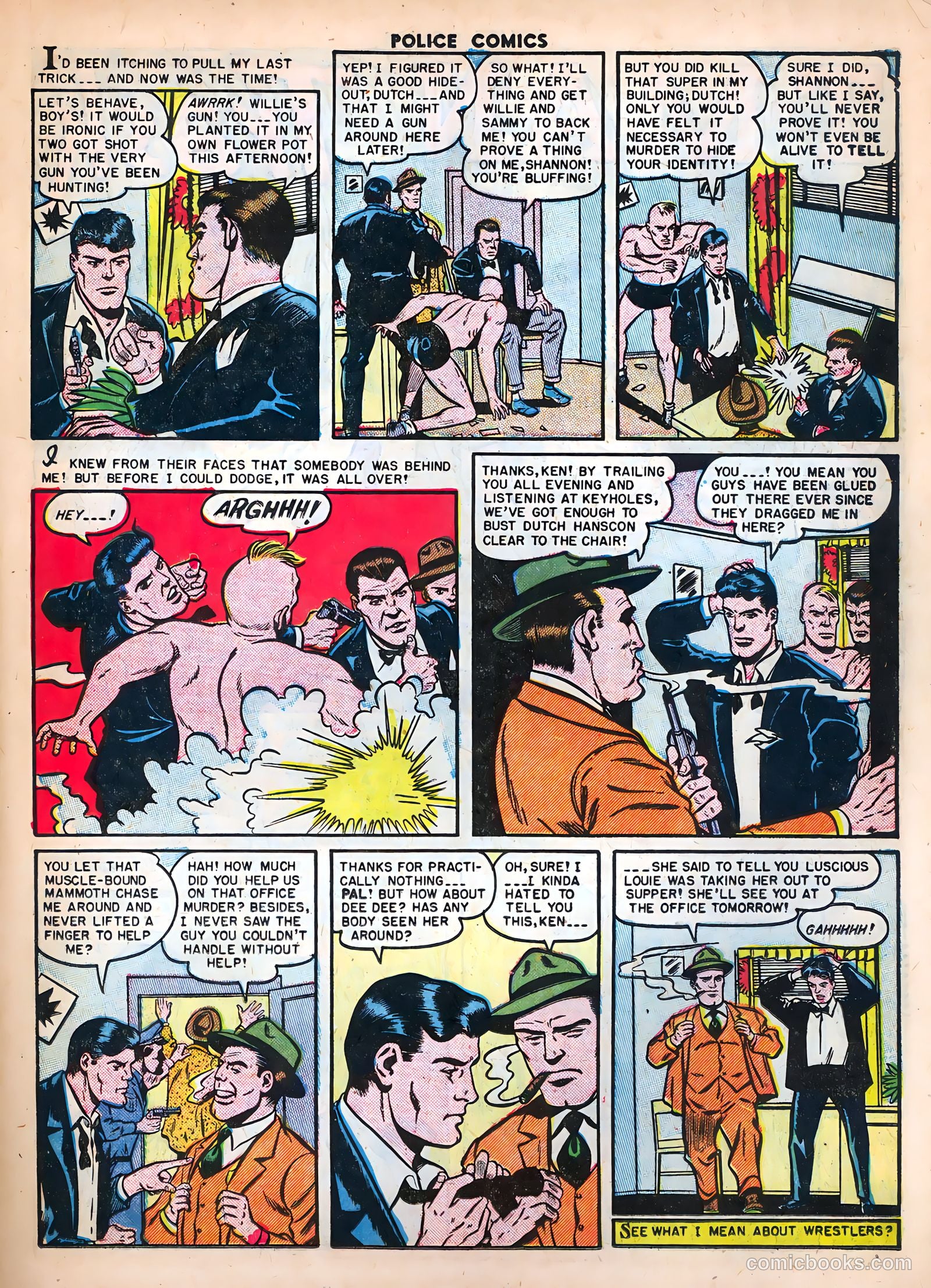 Police Comics #104 (1951) — page 15 of 53