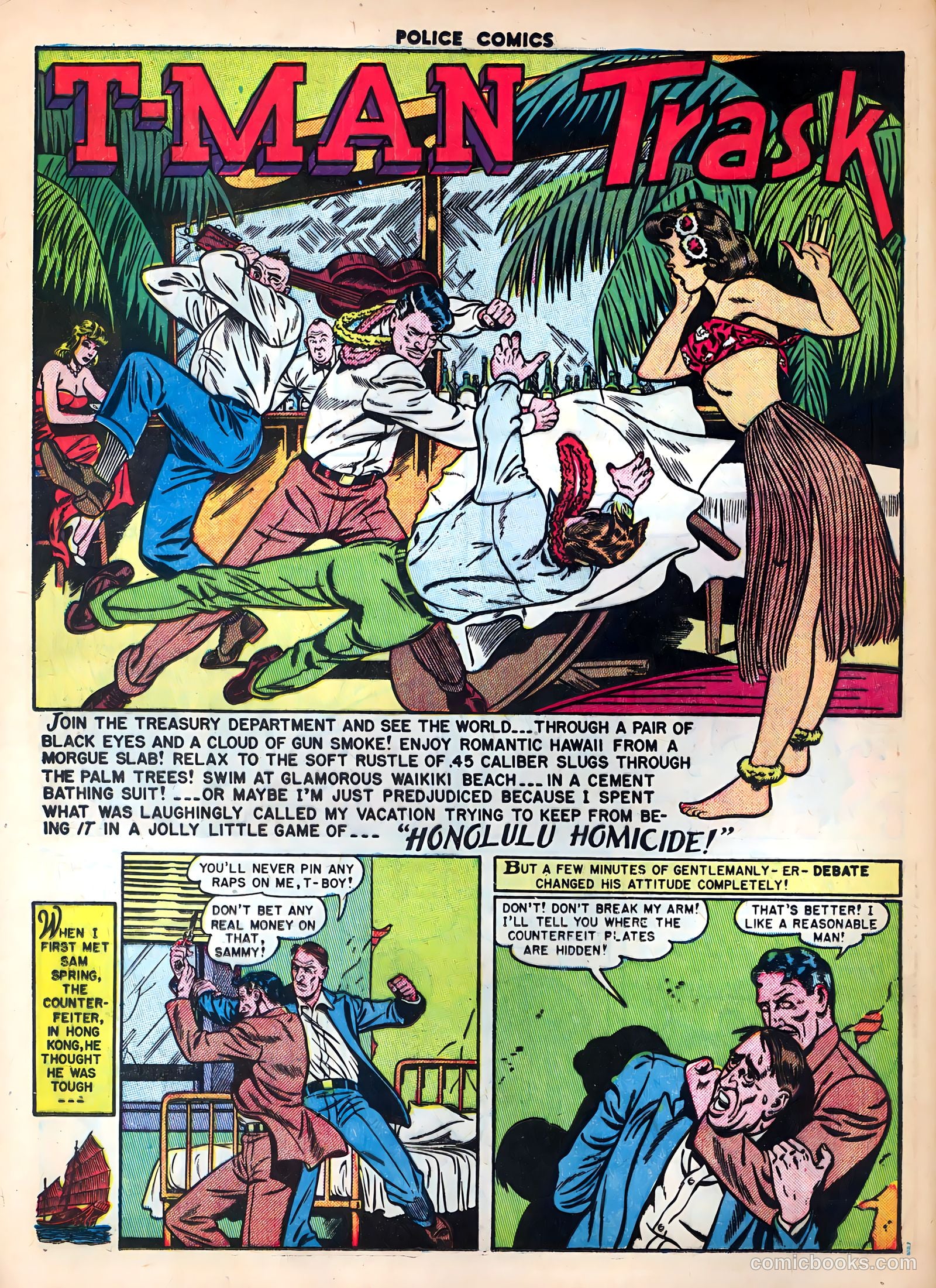 Police Comics #104 (1951) — page 16 of 53