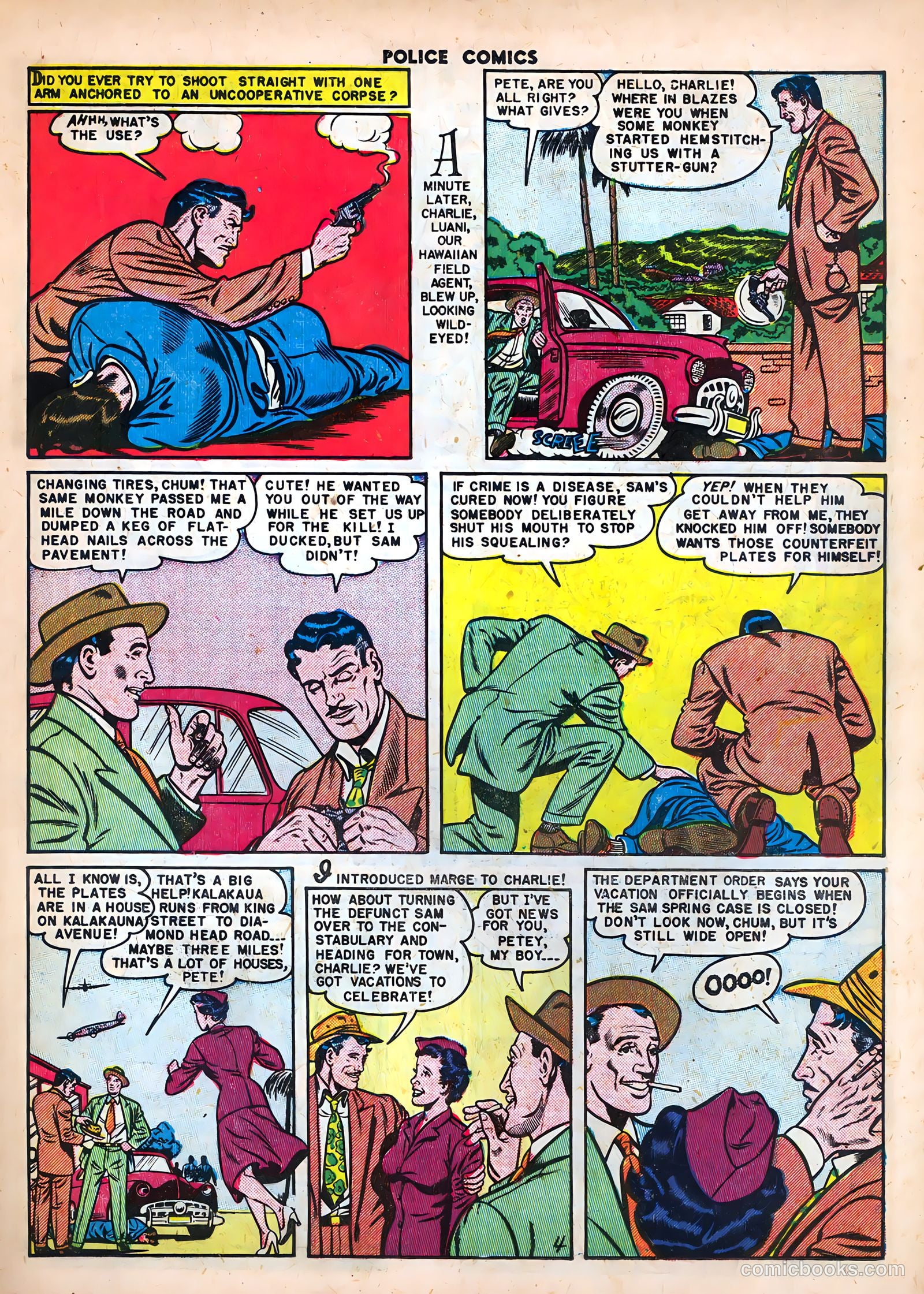 Police Comics #104 (1951) — page 19 of 53