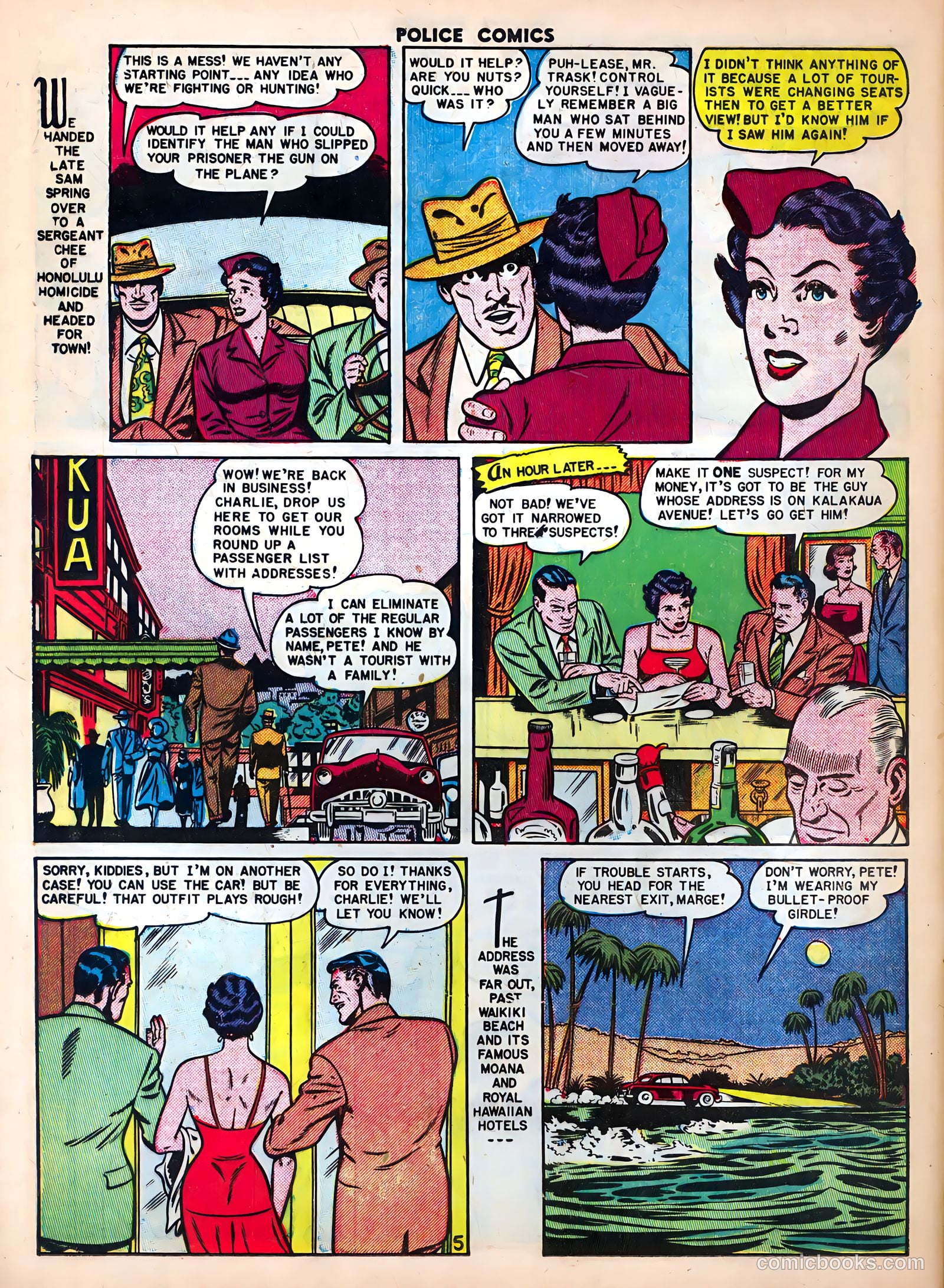 Police Comics #104 (1951) — page 20 of 53