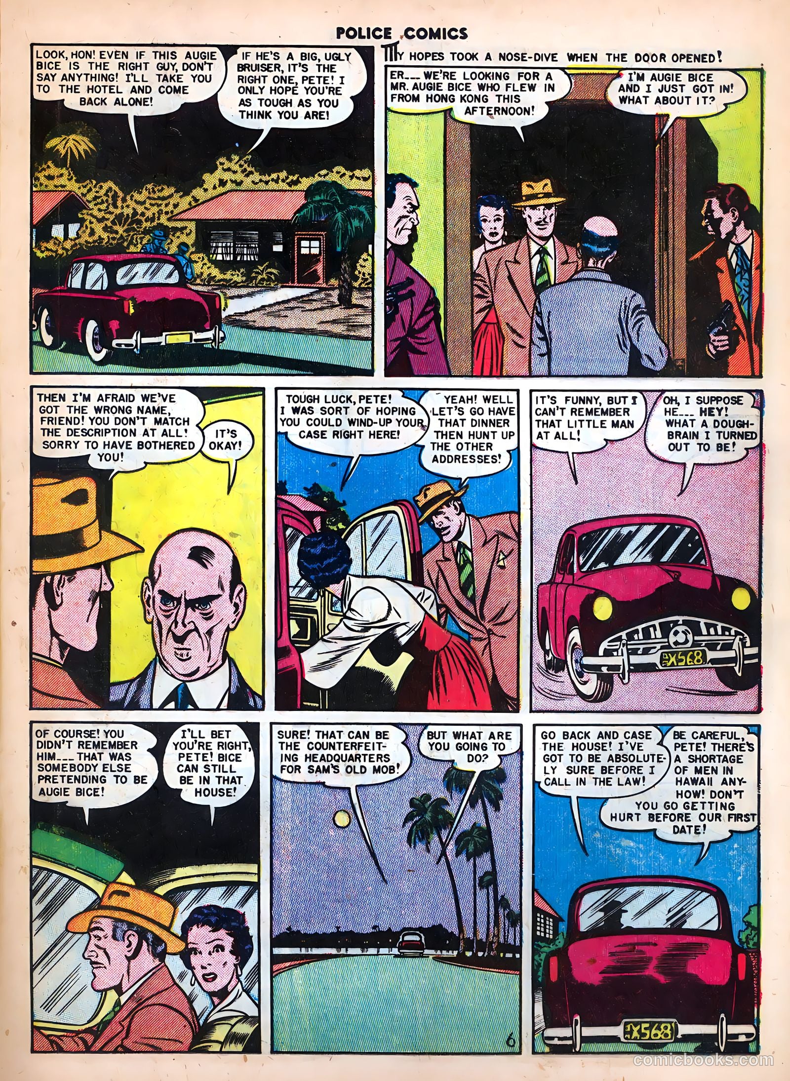 Police Comics #104 (1951) — page 21 of 53