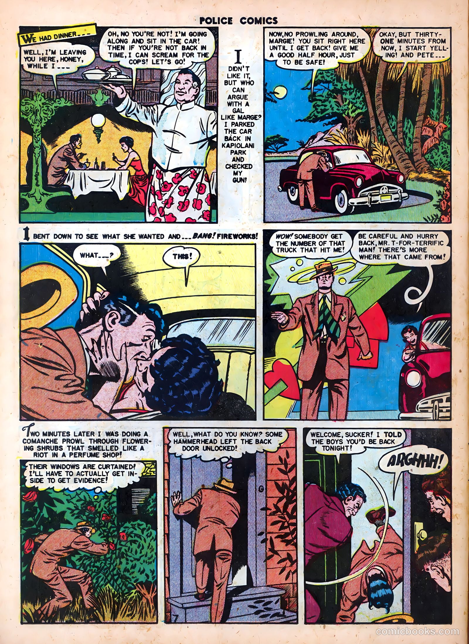 Police Comics #104 (1951) — page 22 of 53
