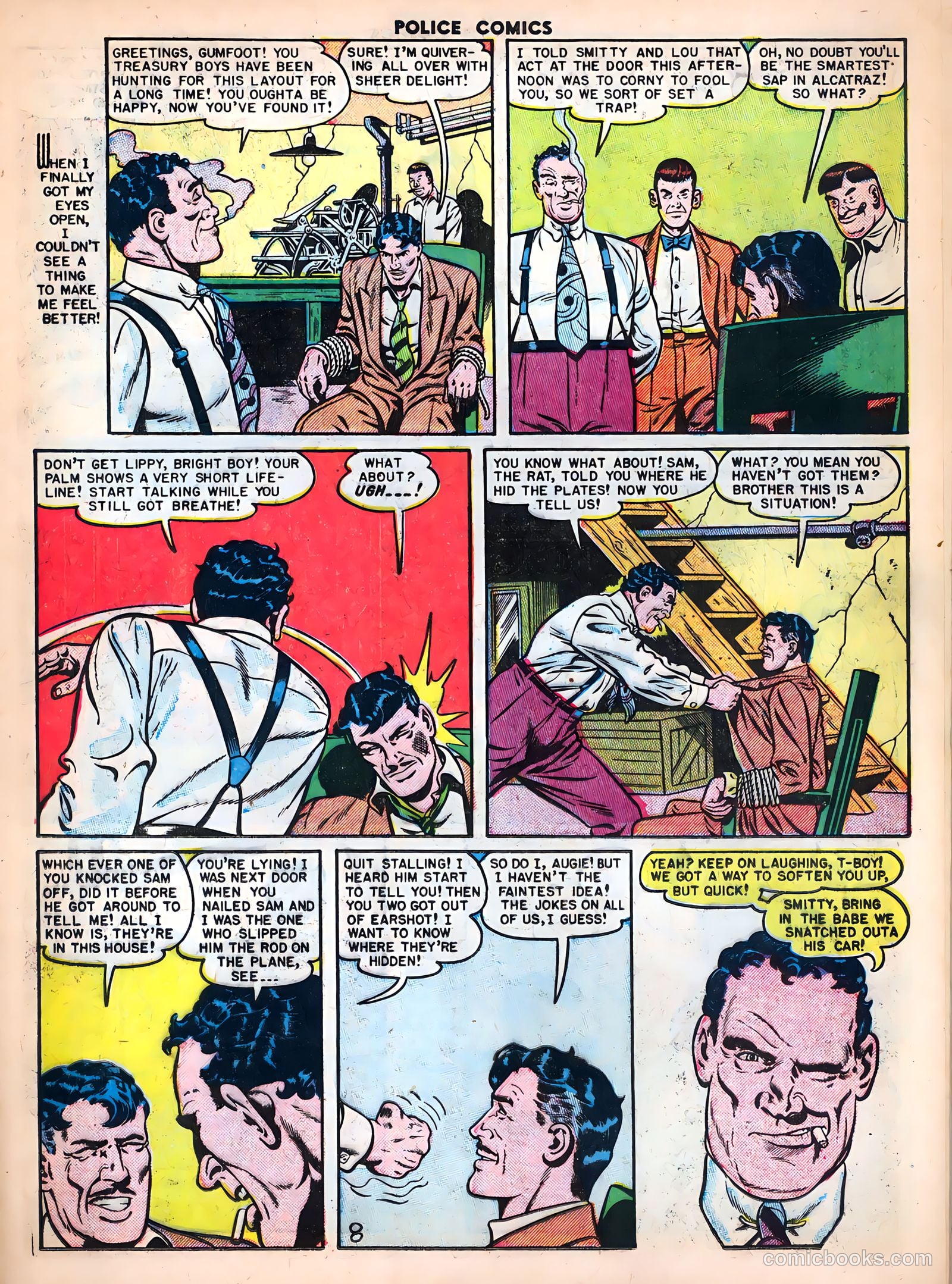 Police Comics #104 (1951) — page 23 of 53