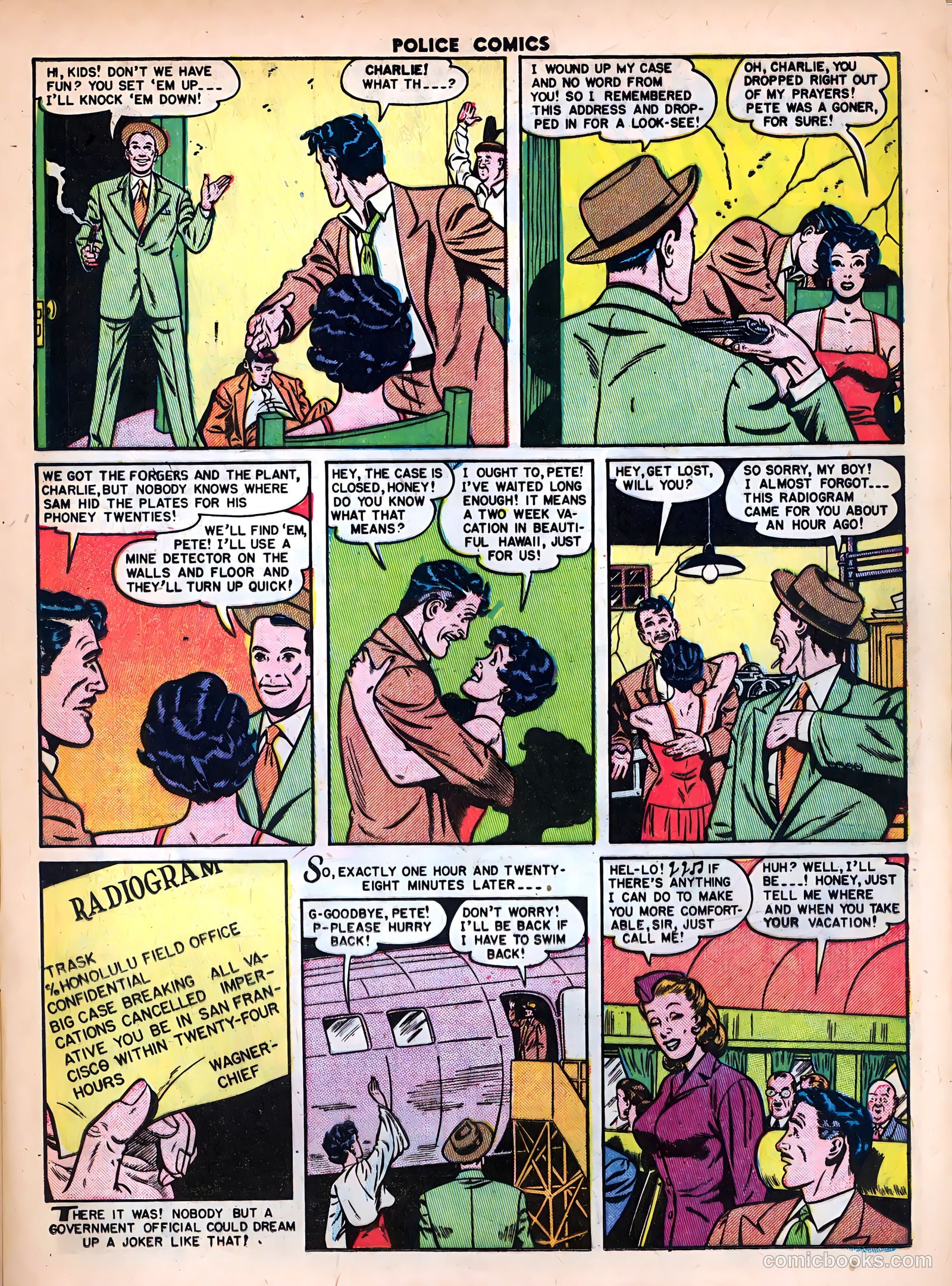 Police Comics #104 (1951) — page 25 of 53