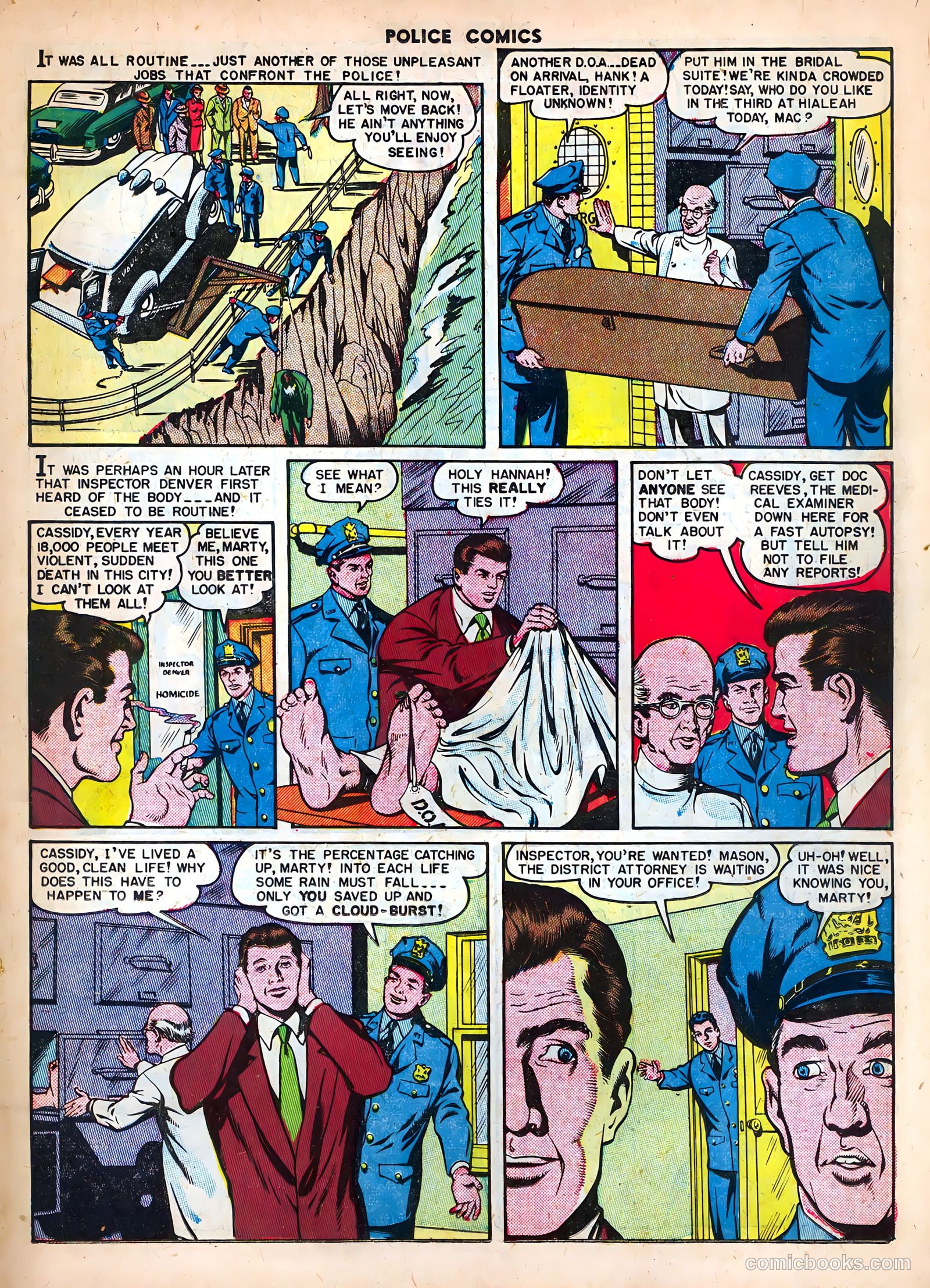 Police Comics #104 (1951) — page 27 of 53