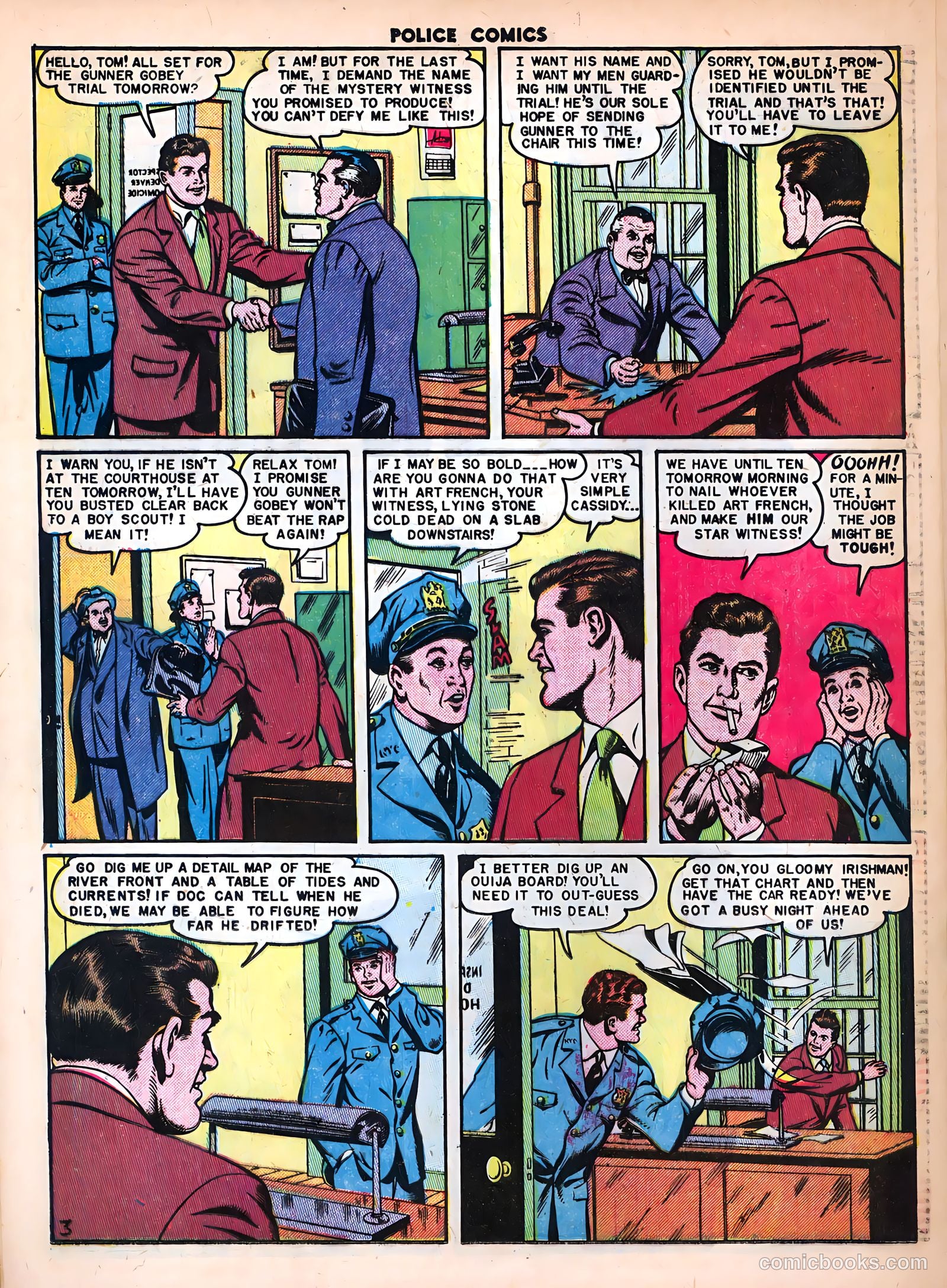 Police Comics #104 (1951) — page 28 of 53