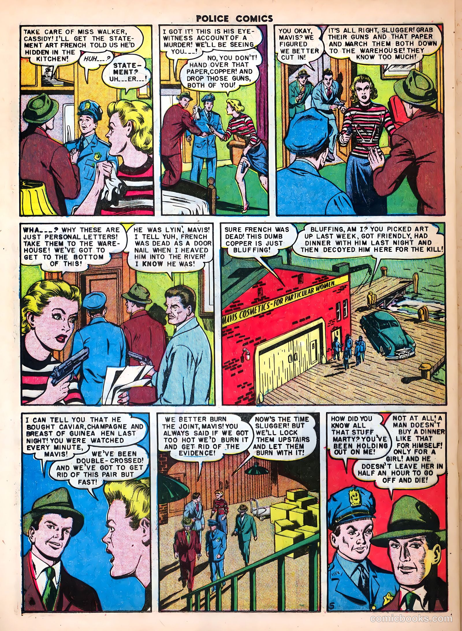Police Comics #104 (1951) — page 30 of 53