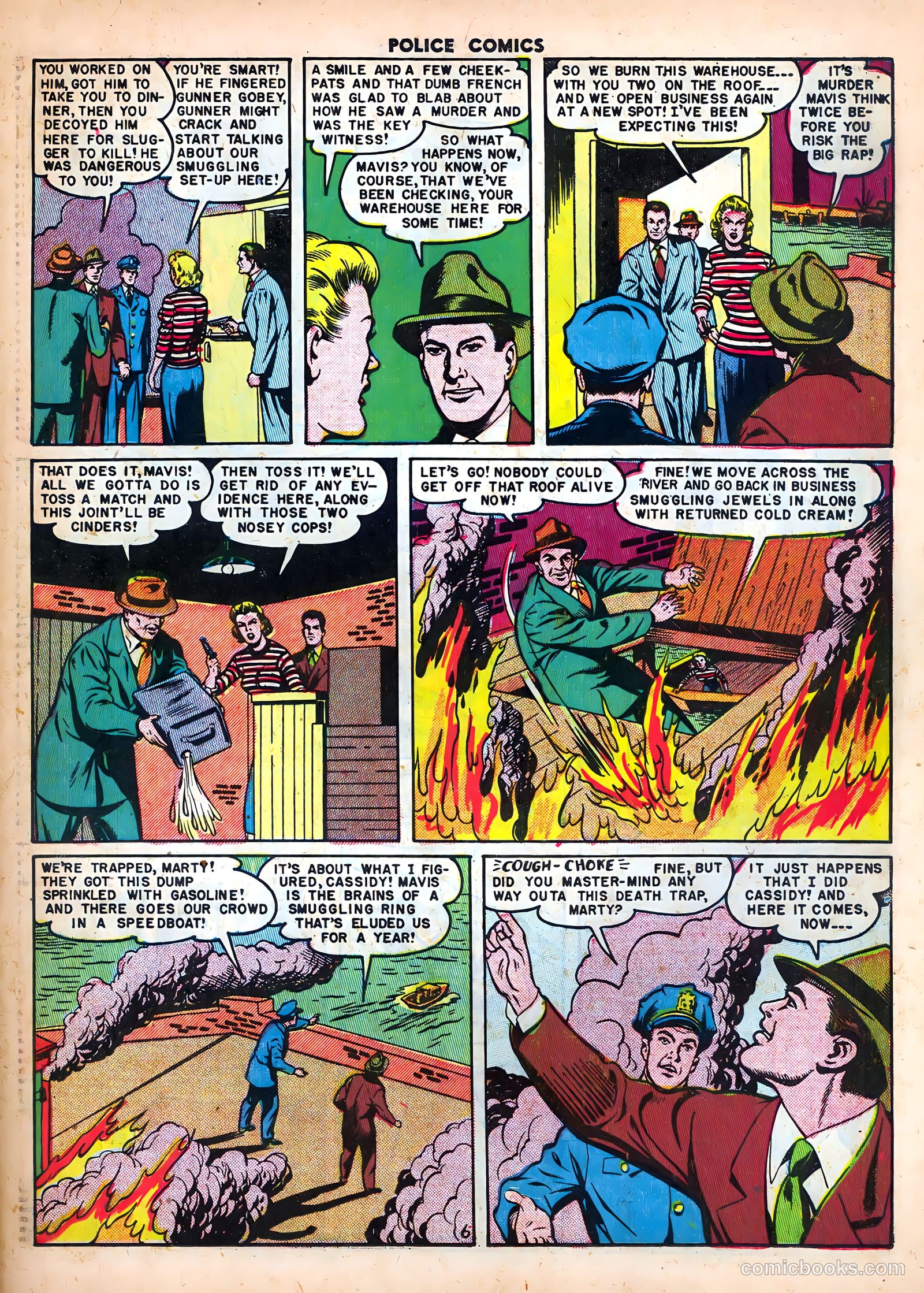 Police Comics #104 (1951) — page 31 of 53
