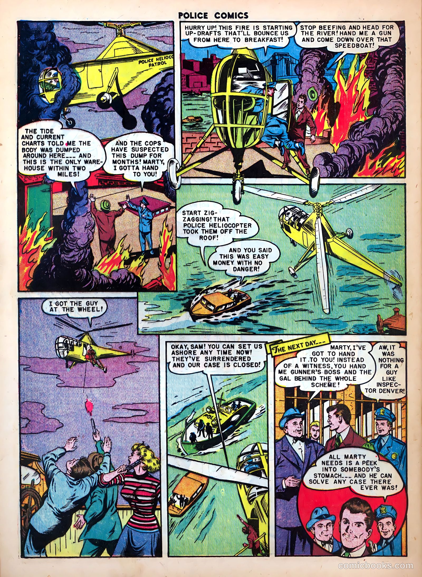 Police Comics #104 (1951) — page 32 of 53
