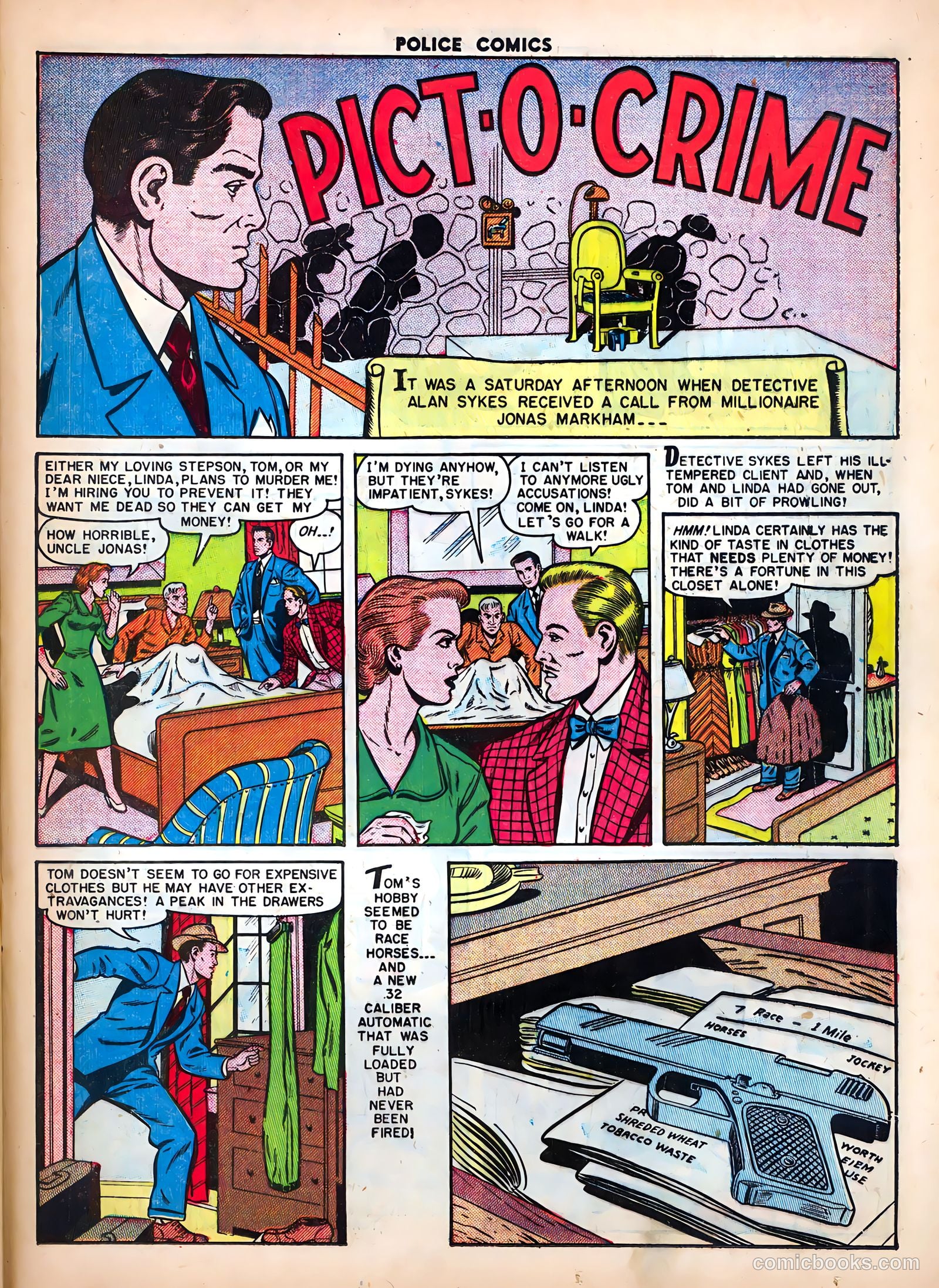 Police Comics #104 (1951) — page 33 of 53