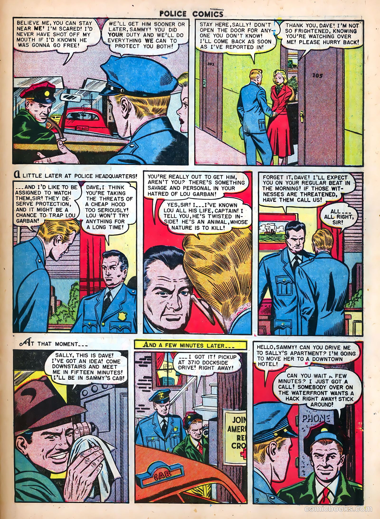 Police Comics #104 (1951) — page 39 of 53