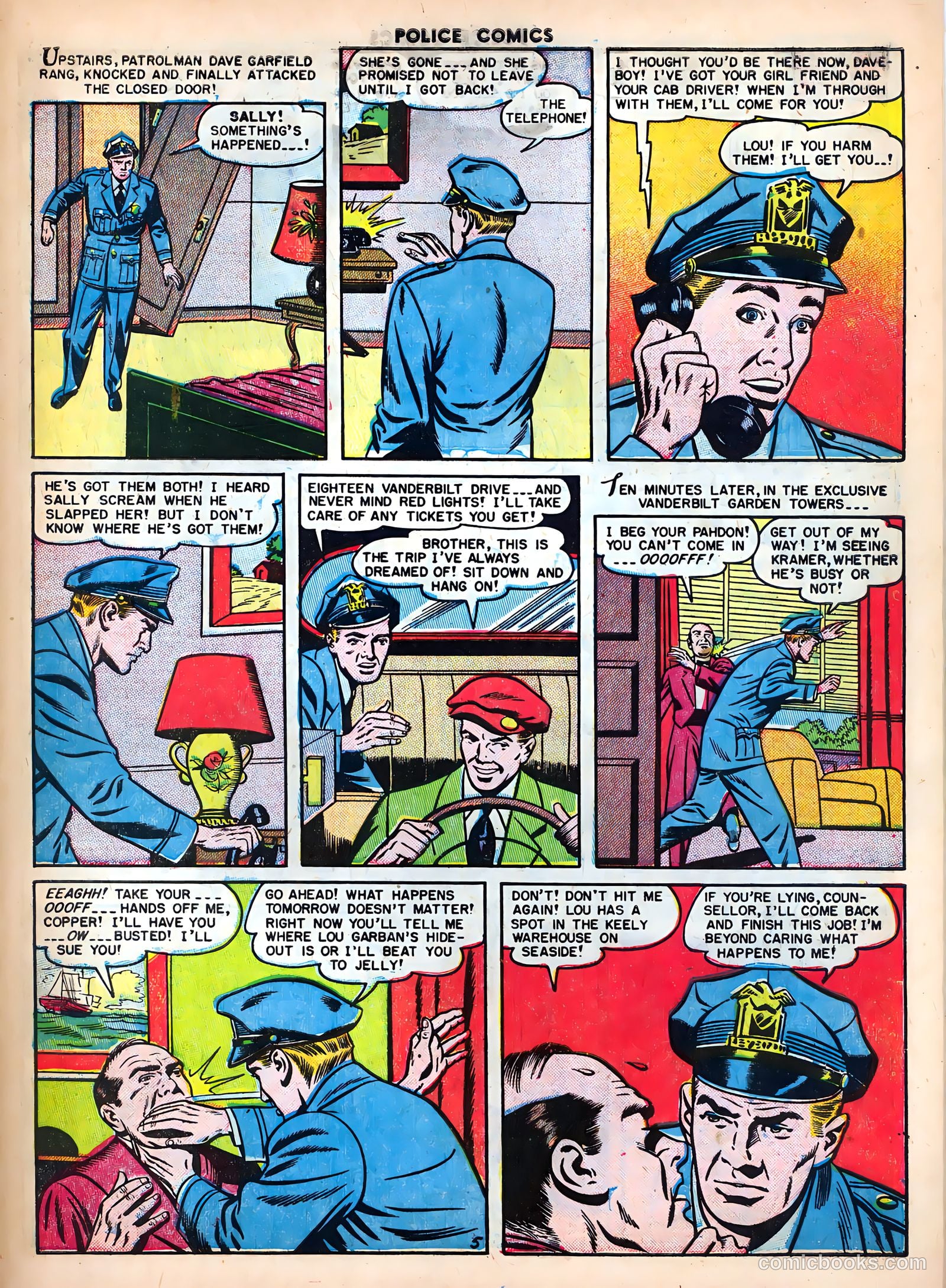 Police Comics #104 (1951) — page 41 of 53
