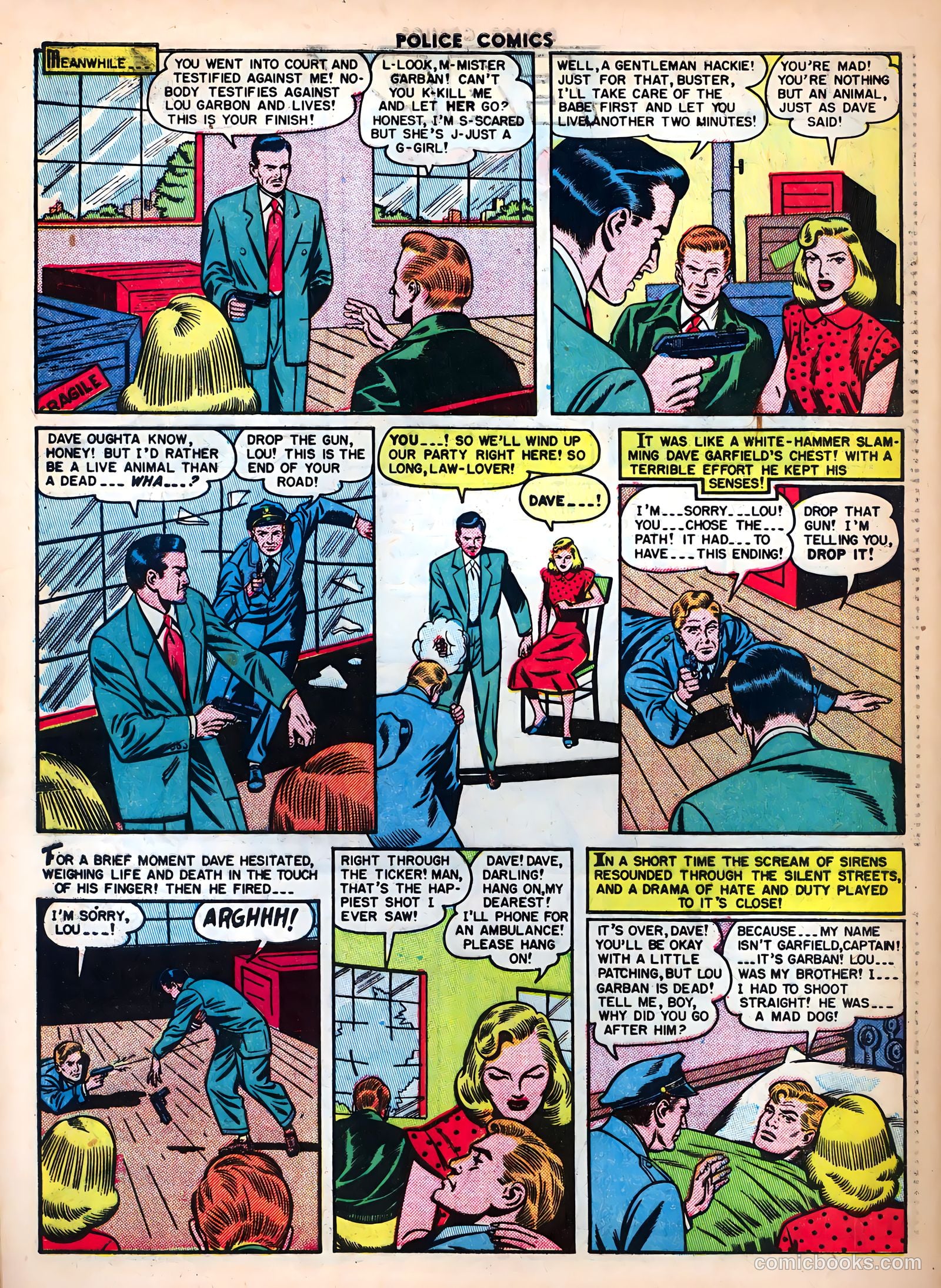 Police Comics #104 (1951) — page 42 of 53