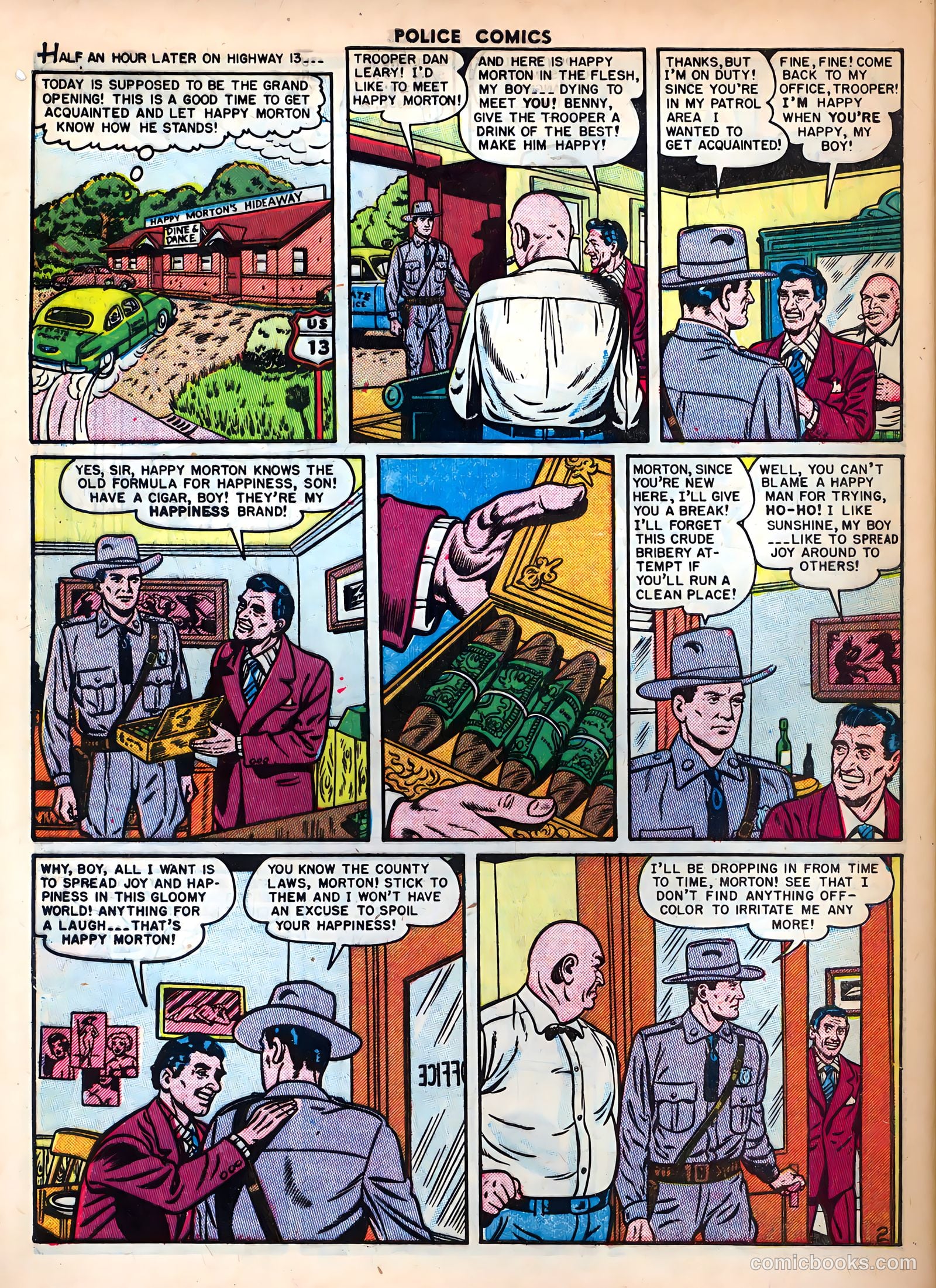 Police Comics #104 (1951) — page 44 of 53